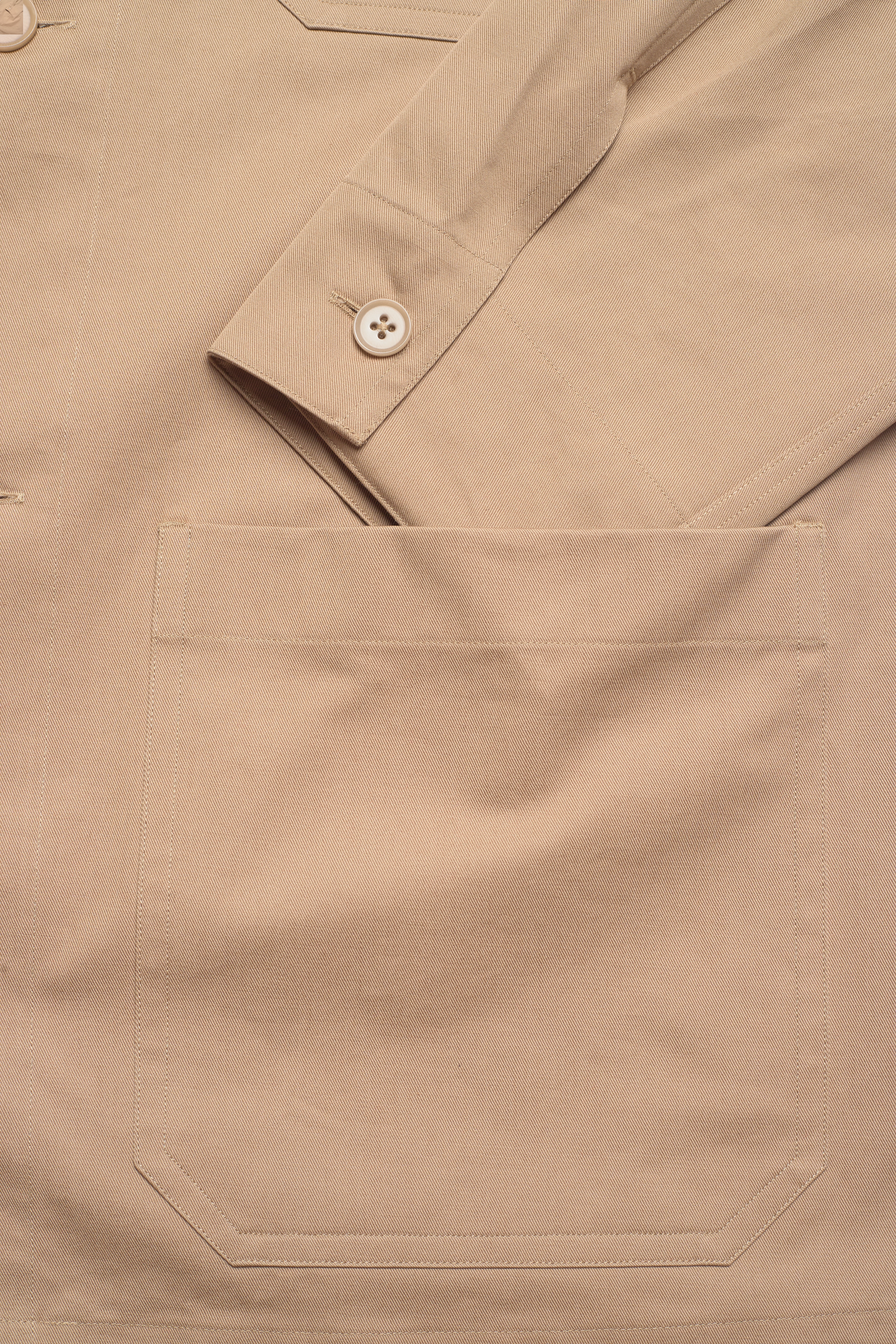 Filippa K - M. Louis Cotton Jacket - dark khaki - 3