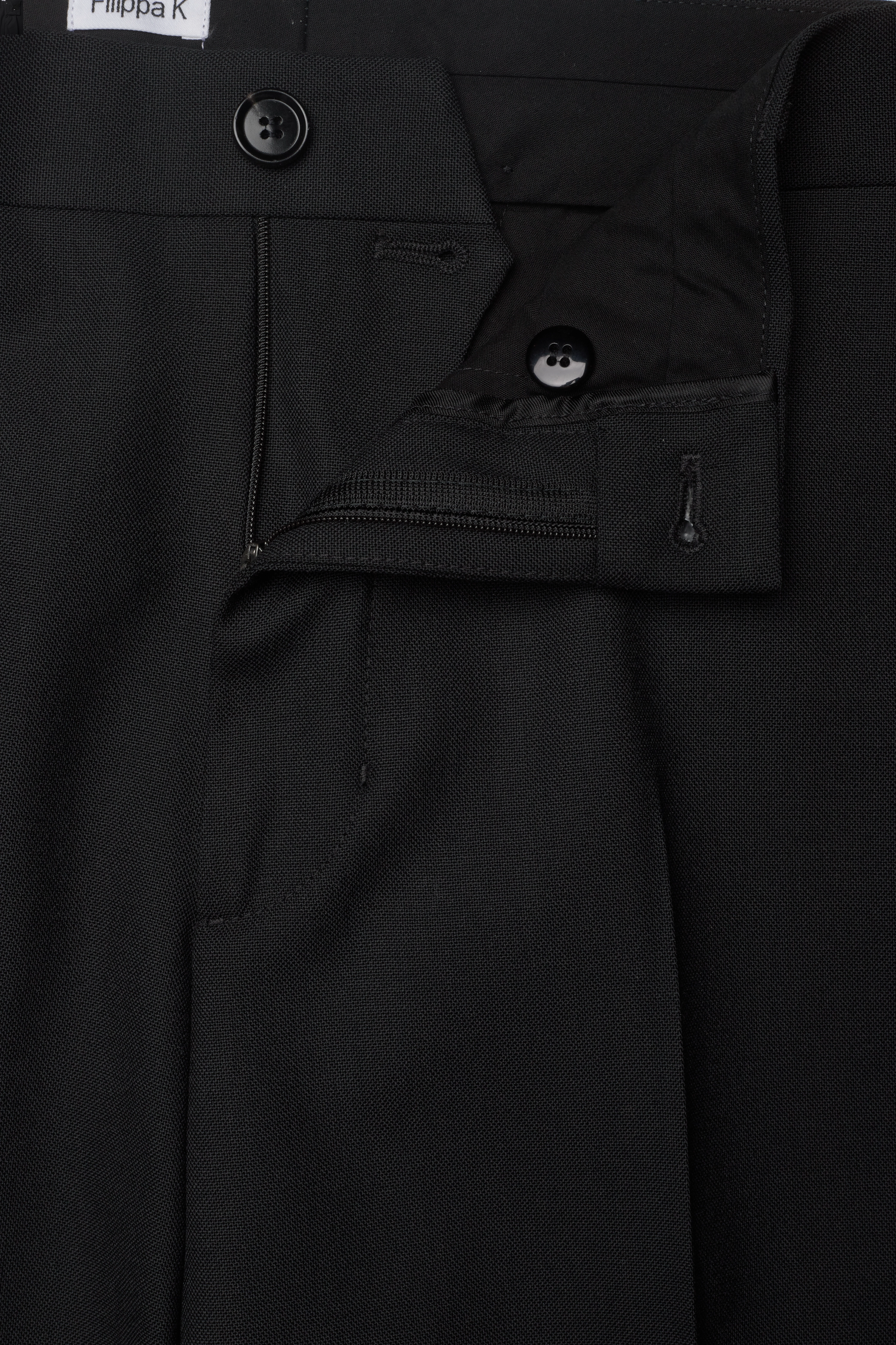 Filippa K - M. Mateo Wool Trouser - black - 3