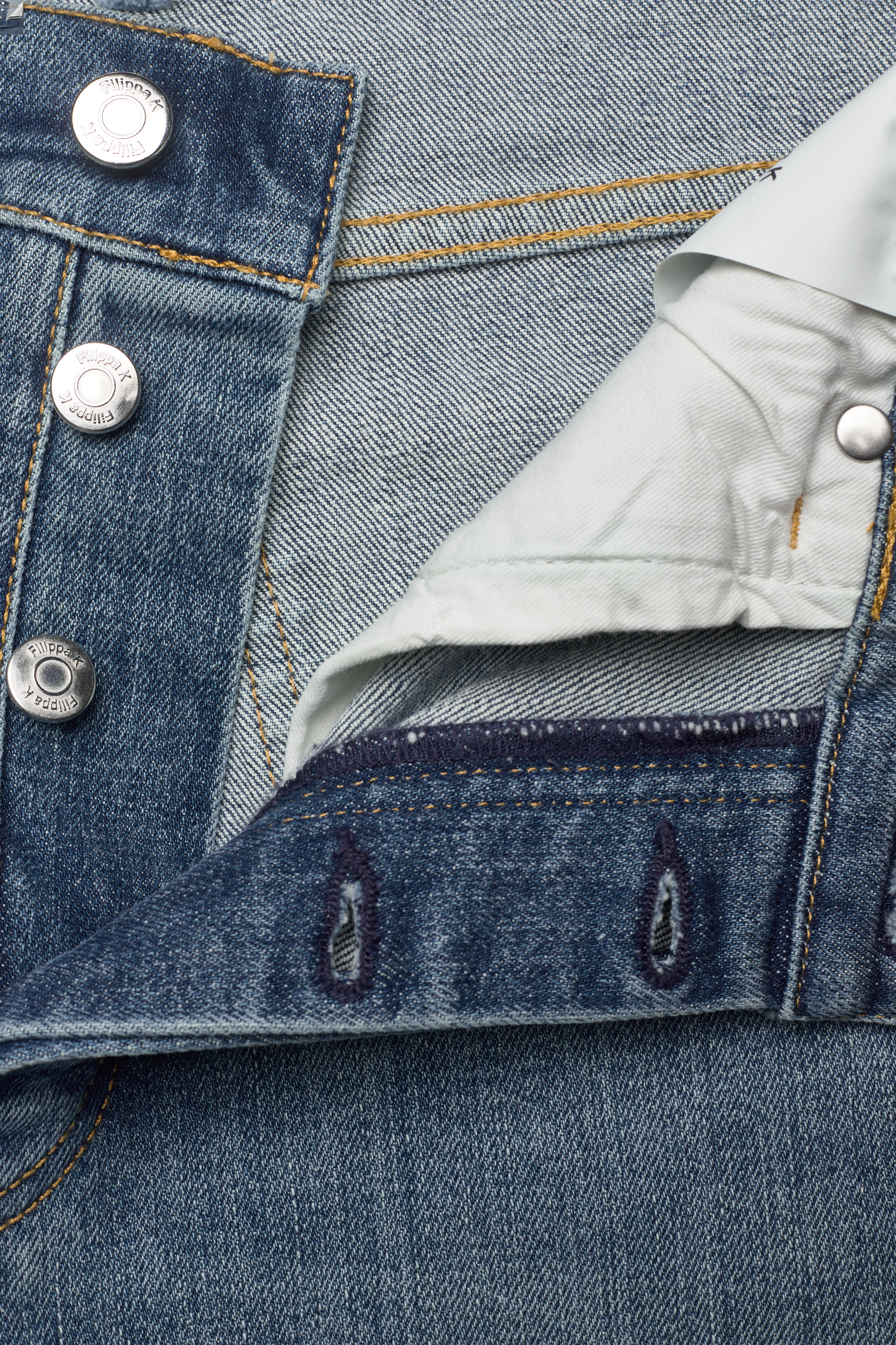 Filippa K - M. Bruno Stonewash Jean - light blue - 3