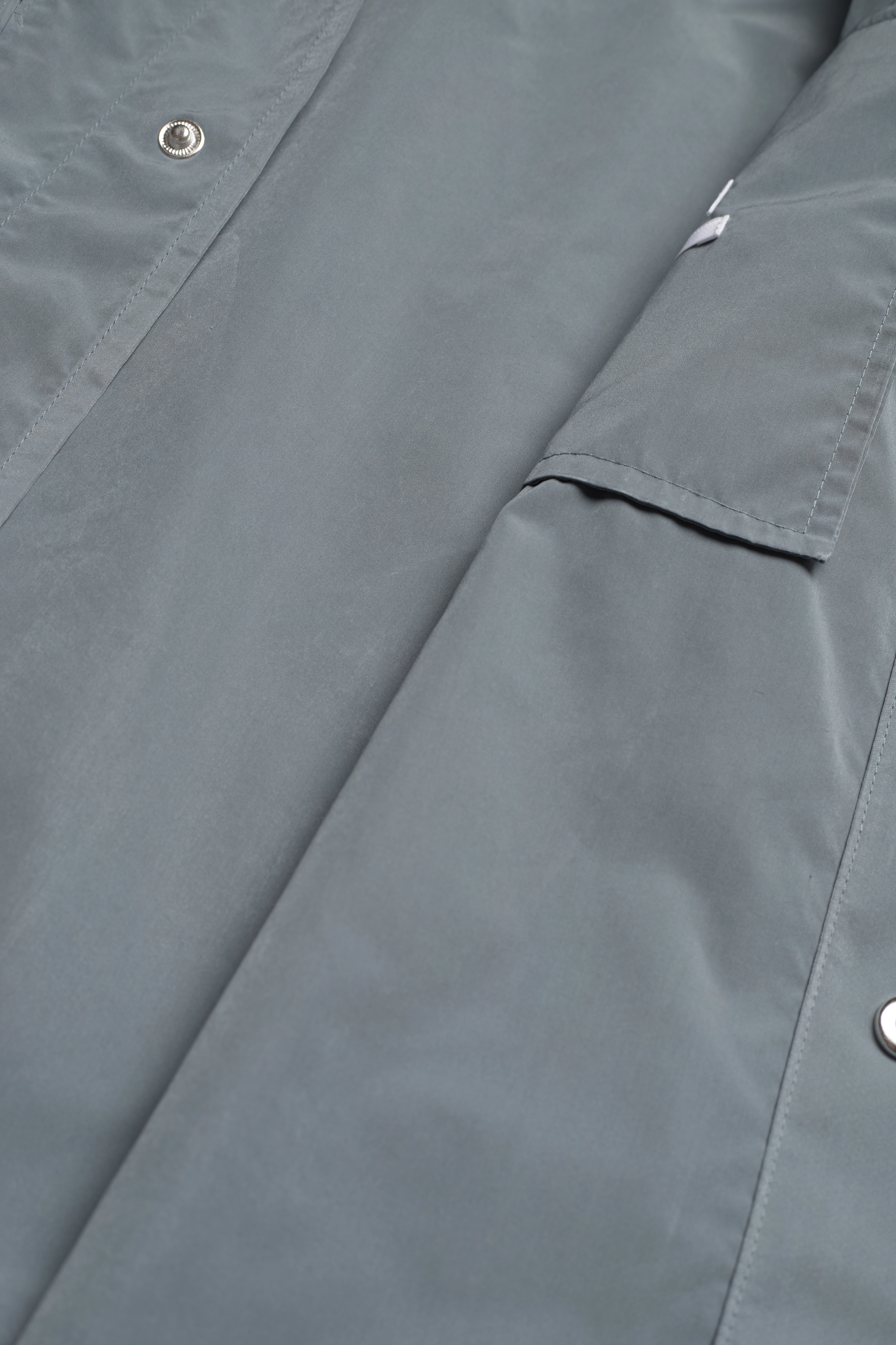 Filippa K - M. Oscar Nylon Overshirt - dusty blue - 3