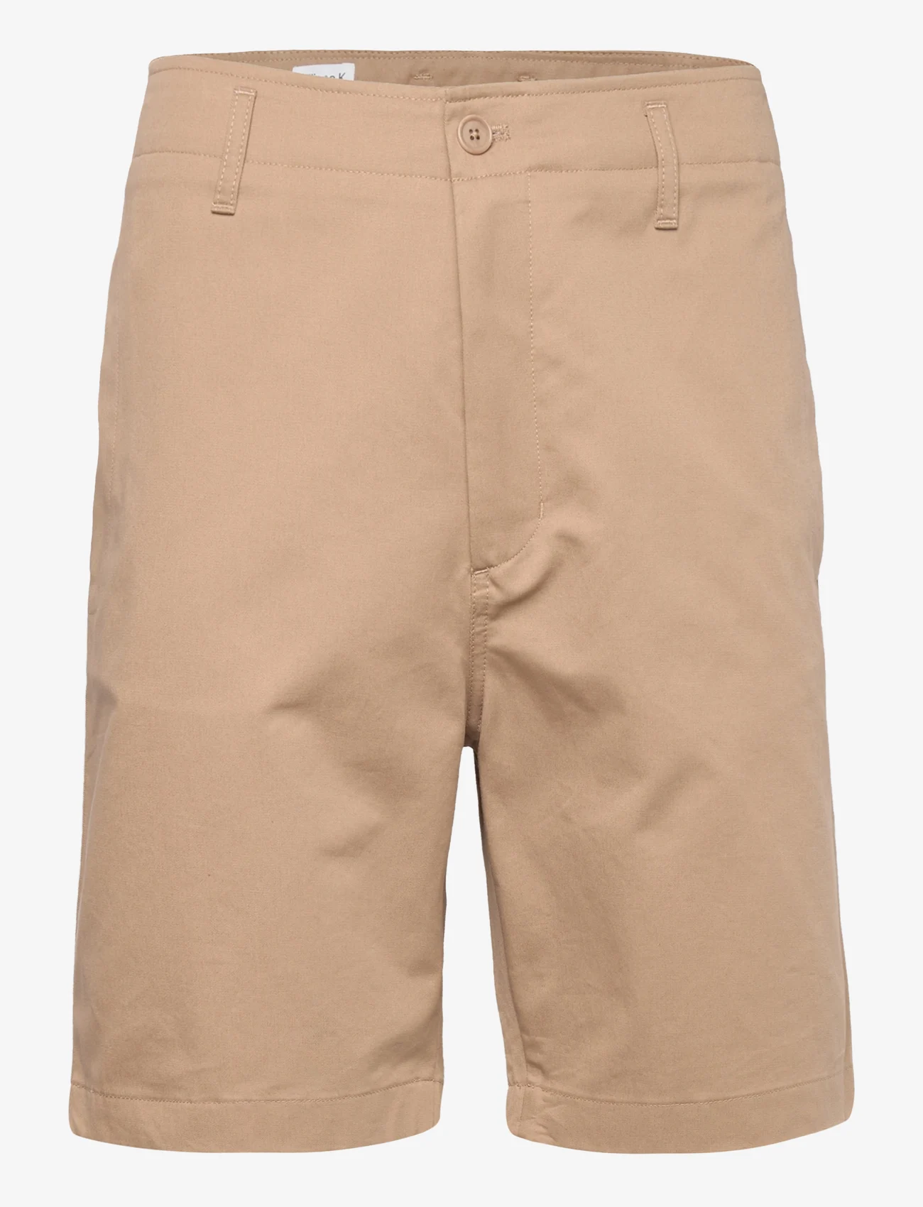 Filippa K - M. Flynn Cotton Short - chinos shorts - dark khaki - 0