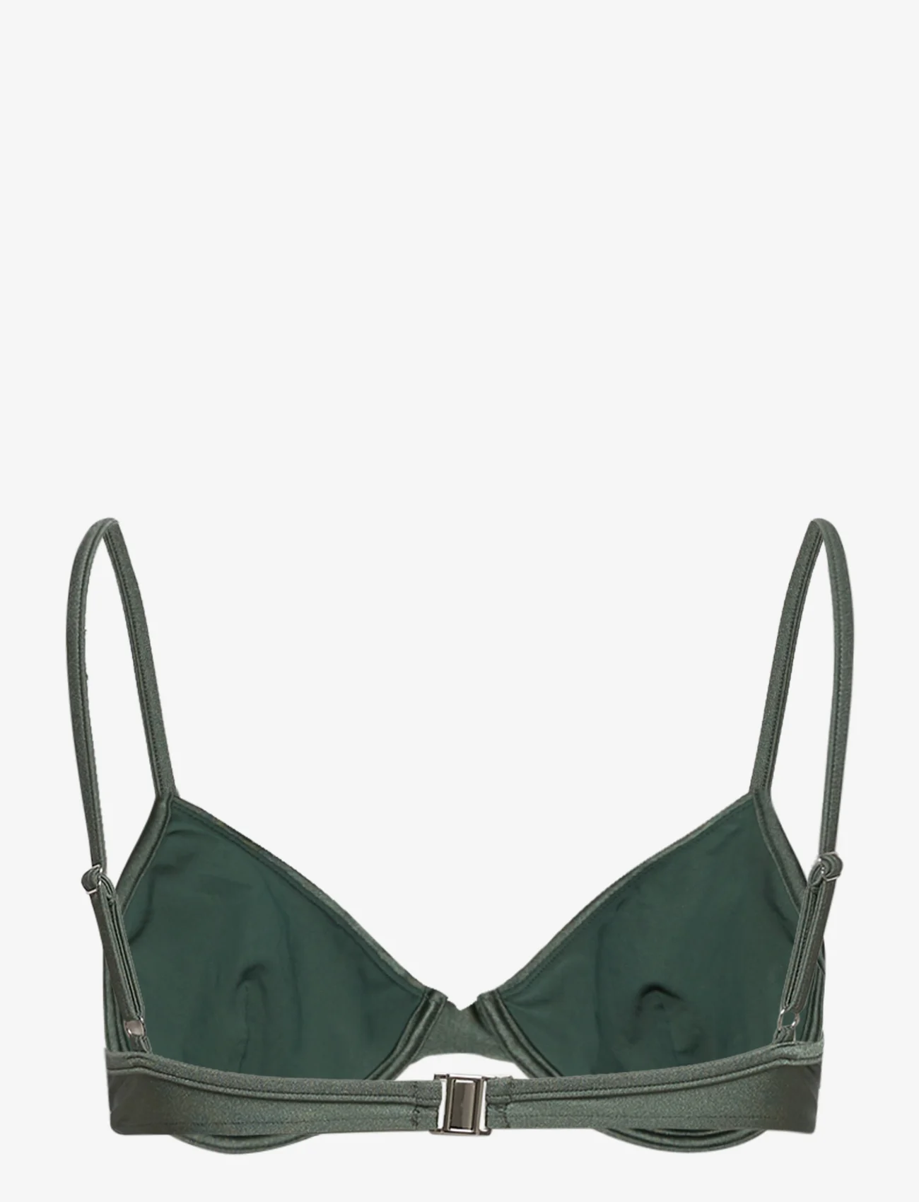 Filippa K - Shimmer Underwire Top - kaarituelliset bikiniyläosat - pale green - 1