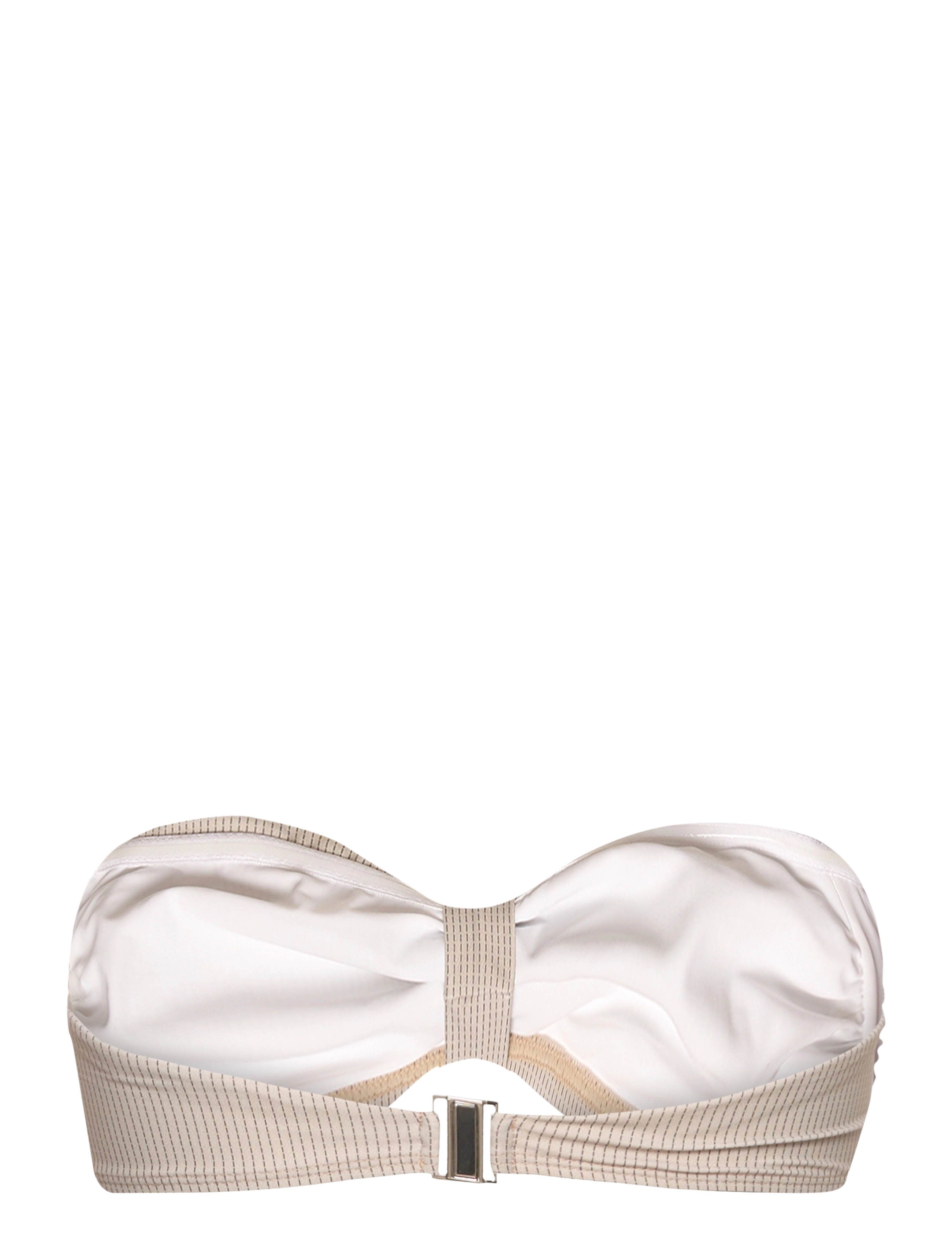 Filippa K - Printed Bandeau Top - beige stri - 1