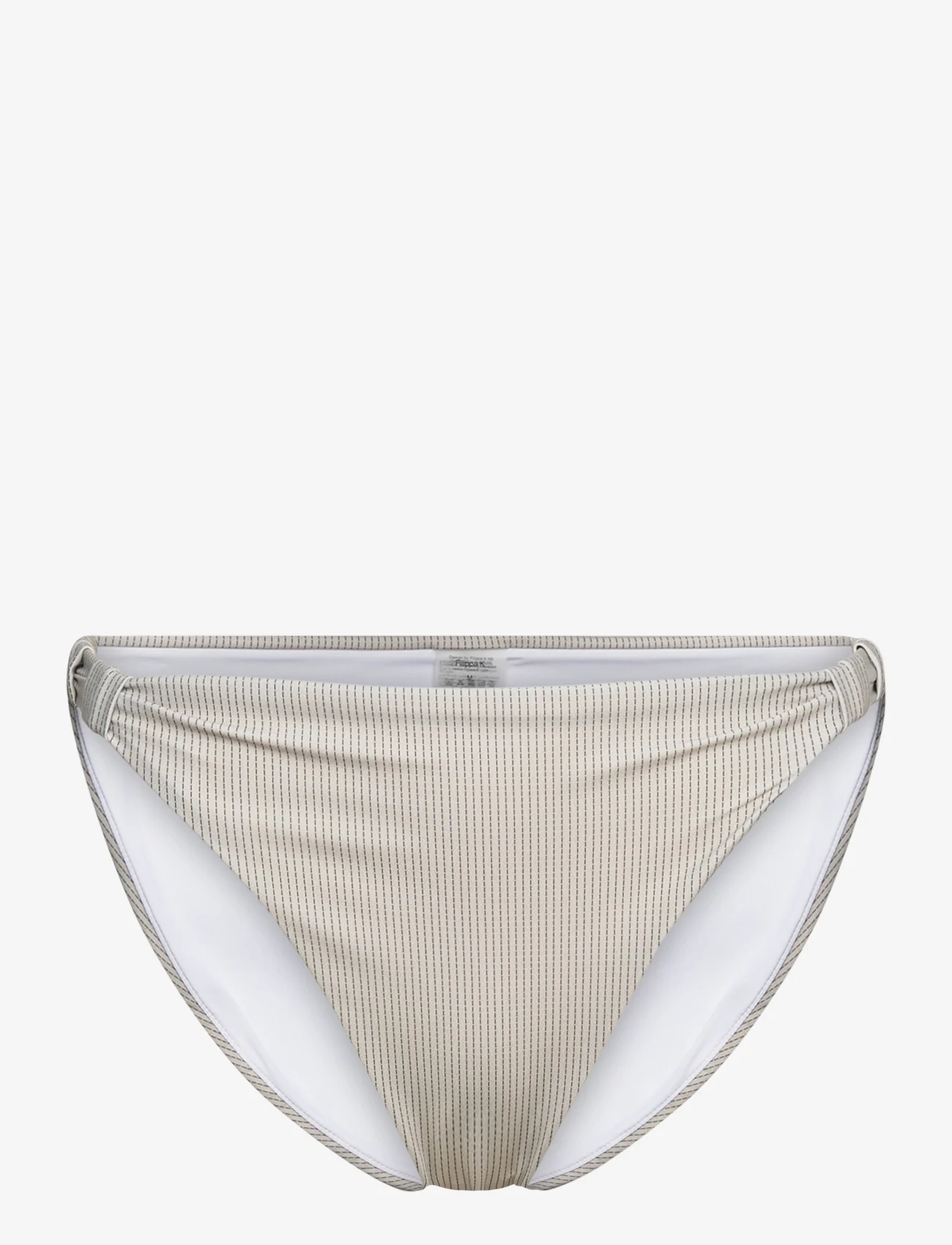 Filippa K - Printed High Brief - bikini truser - beige stri - 0