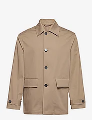 Filippa K - M. York Cotton Coat - spring jackets - dark khaki - 0