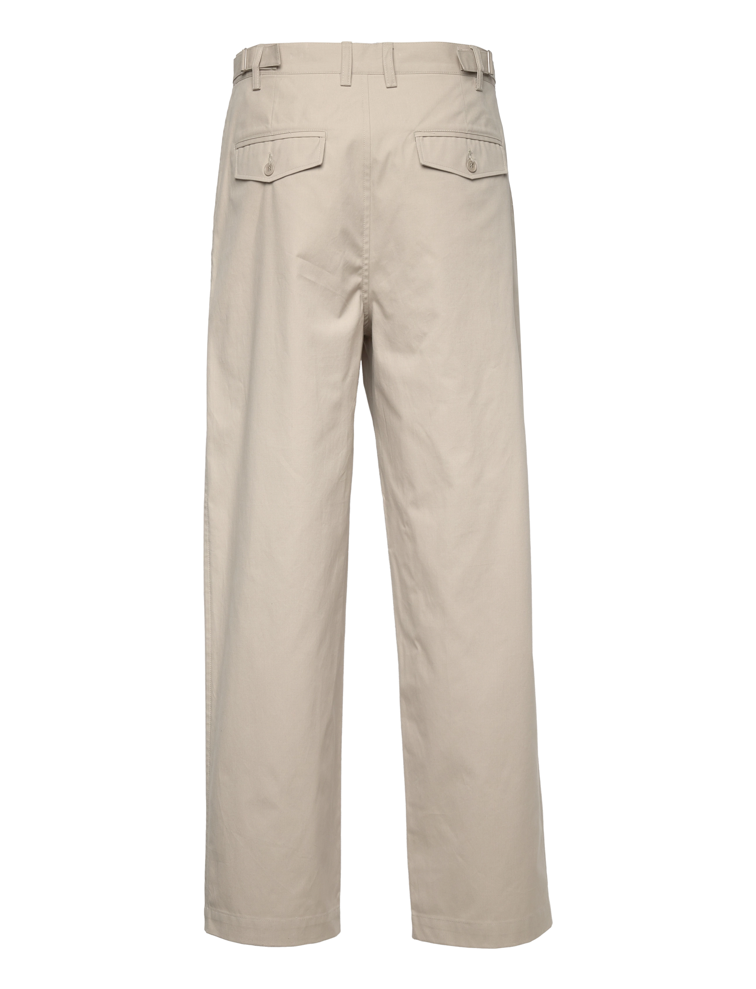Filippa K - M. Maxwell Cotton Trouser - grey beige - 1