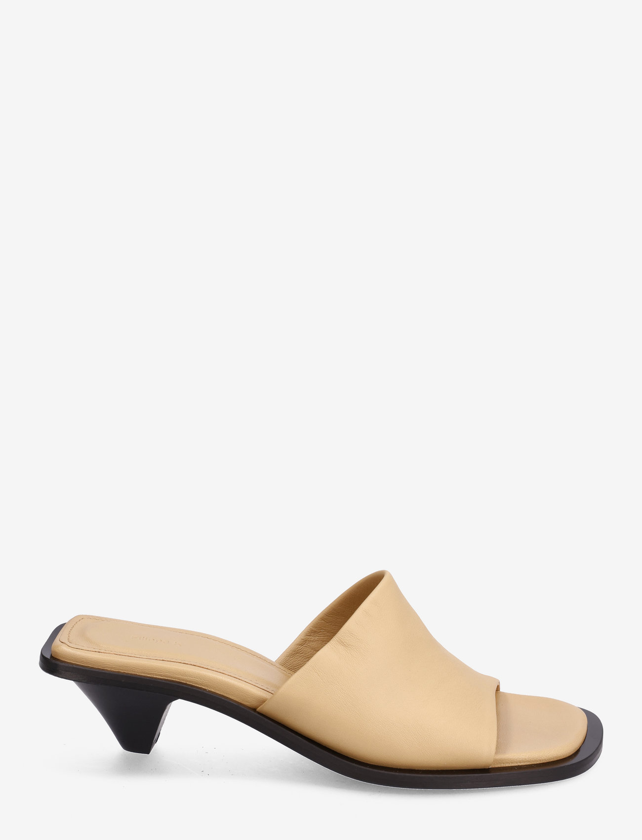 Filippa K - Naima Mid Heel Sandal - festkläder till outletpriser - dune beige - 1