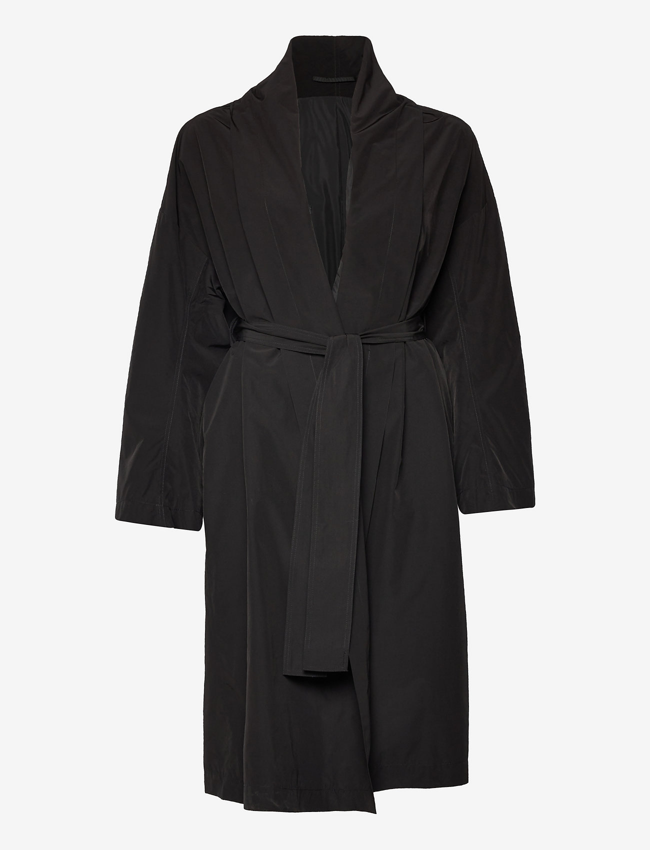 Filippa K - Bailey Tech Coat - spring jackets - black - 0