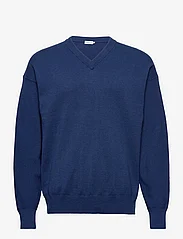 Filippa K - M. Axel Sweater - megzti laisvalaikio drabužiai - royal blue - 0