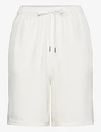 Twill Piped Short - WHITE CHAL