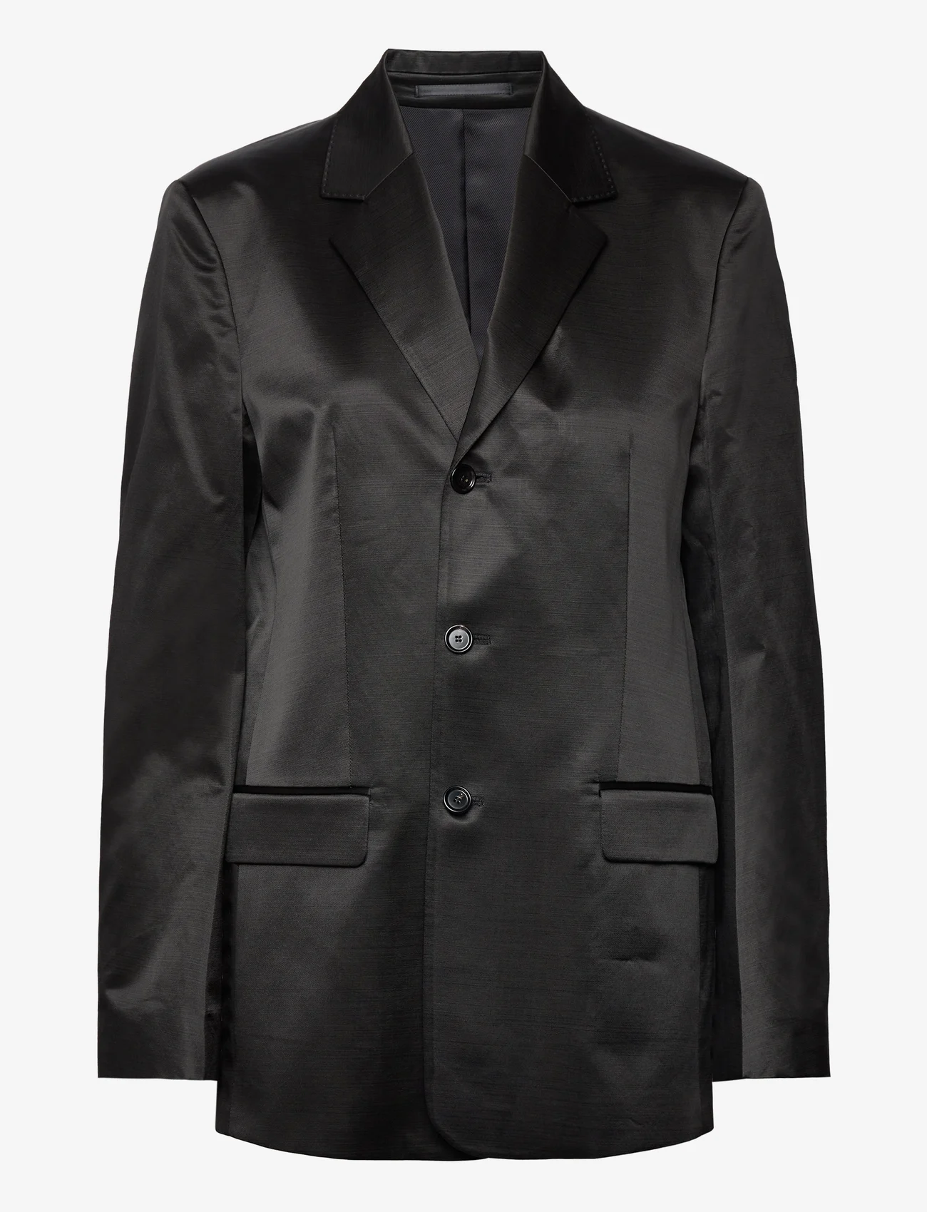 Filippa K - Jara Shiny Blazer - festkläder till outletpriser - black - 0