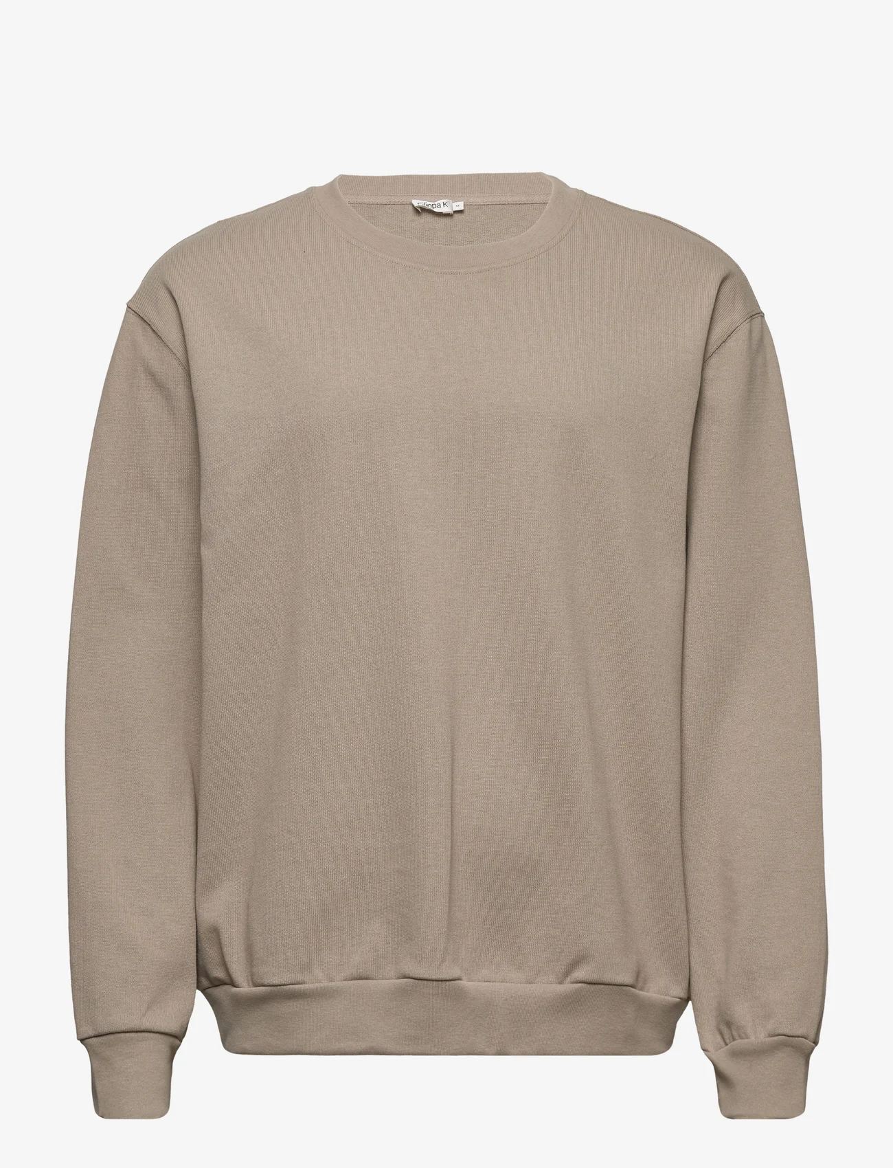 Filippa K - M. Cedric Sweatshirt - sweatshirts - grey beige - 0