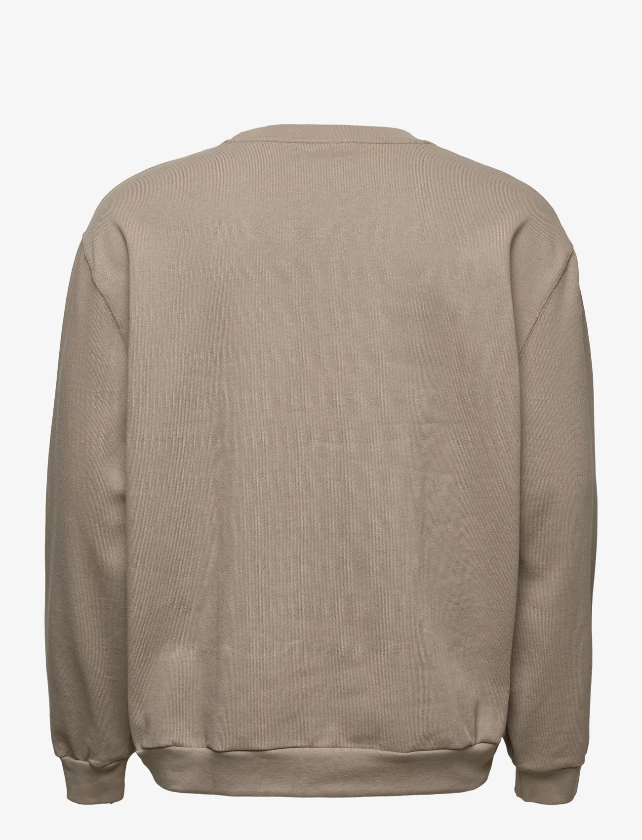 Filippa K - M. Cedric Sweatshirt - sporta džemperi - grey beige - 1