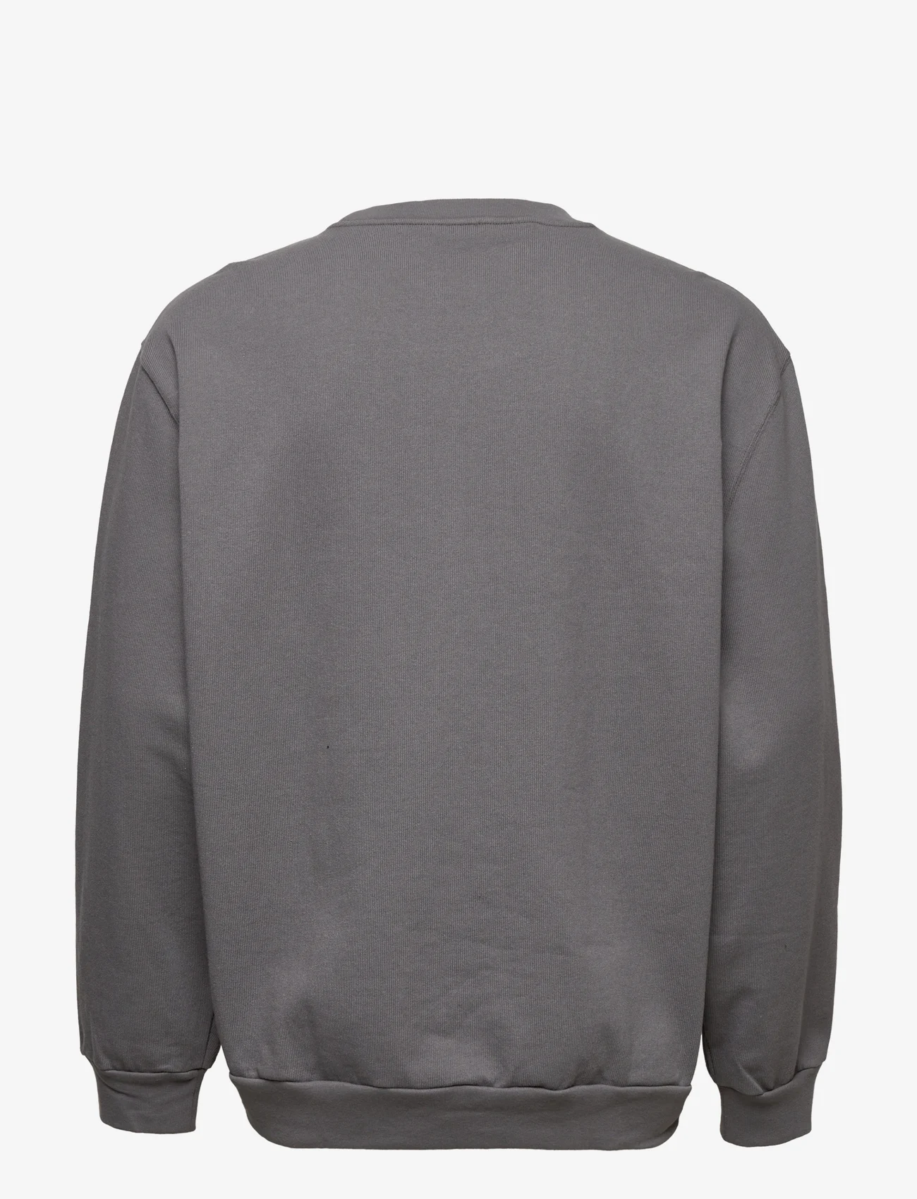 Filippa K - M. Cedric Sweatshirt - medvilniniai megztiniai - slate grey - 1