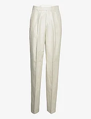 Filippa K - Julie Linen Trouser - linen trousers - ivory - 0