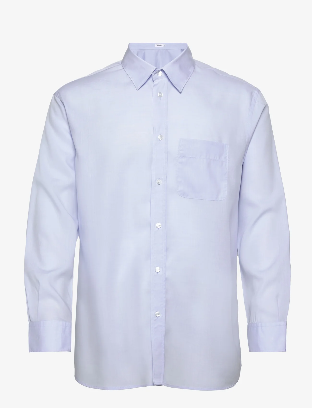 Filippa K - M. Noel Tencel Shirt - basic shirts - soft blue - 0