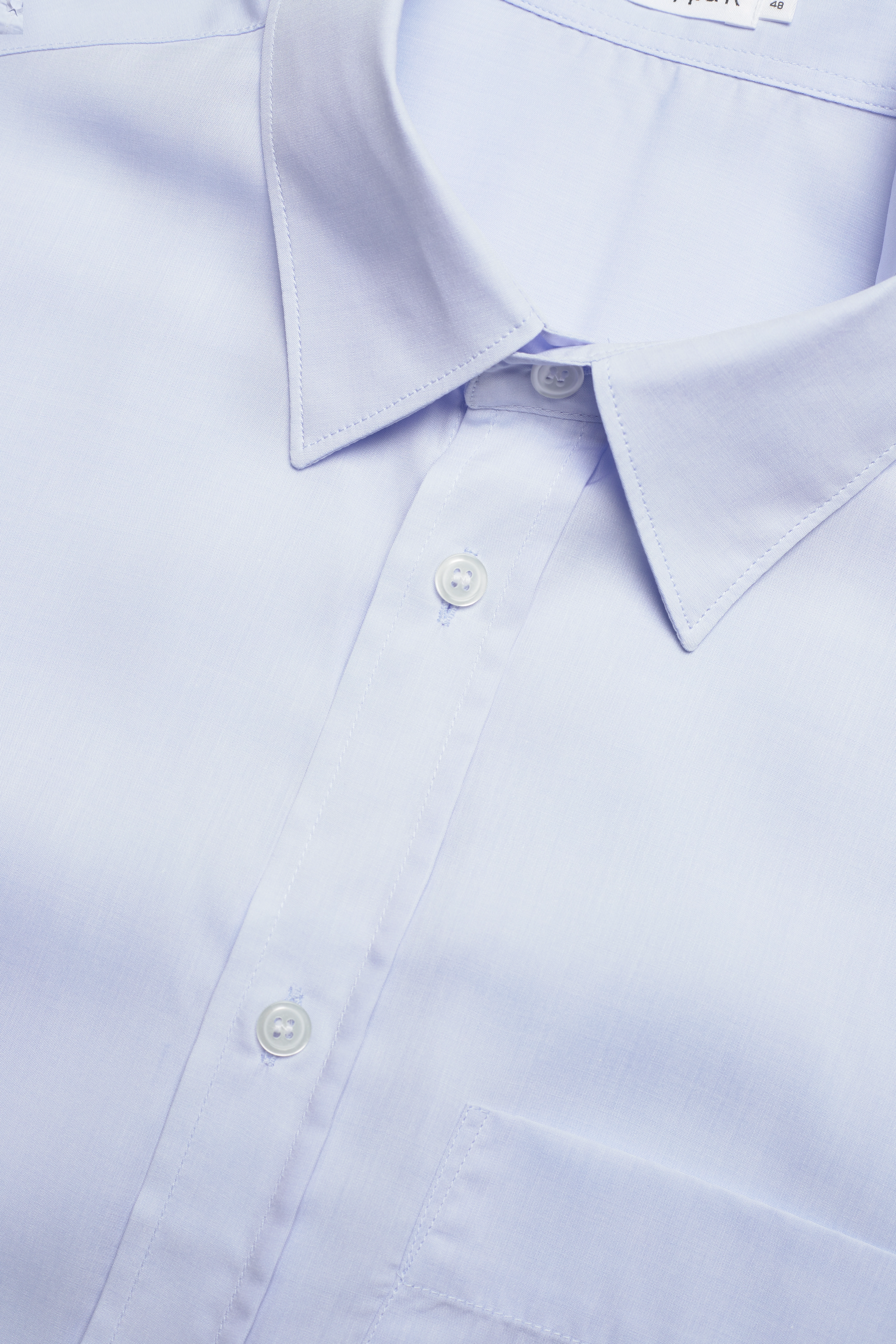Filippa K - M. Noel Tencel Shirt - soft blue - 3