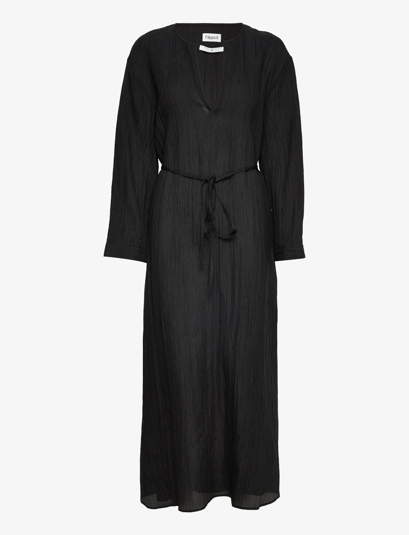 Filippa K - Zora Dress - ilgos suknelės - black - 0