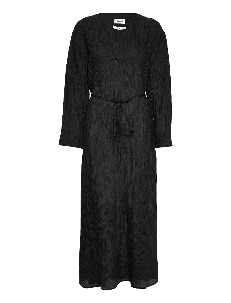Filippa K - Zora Dress - maxiklänningar - black - 0