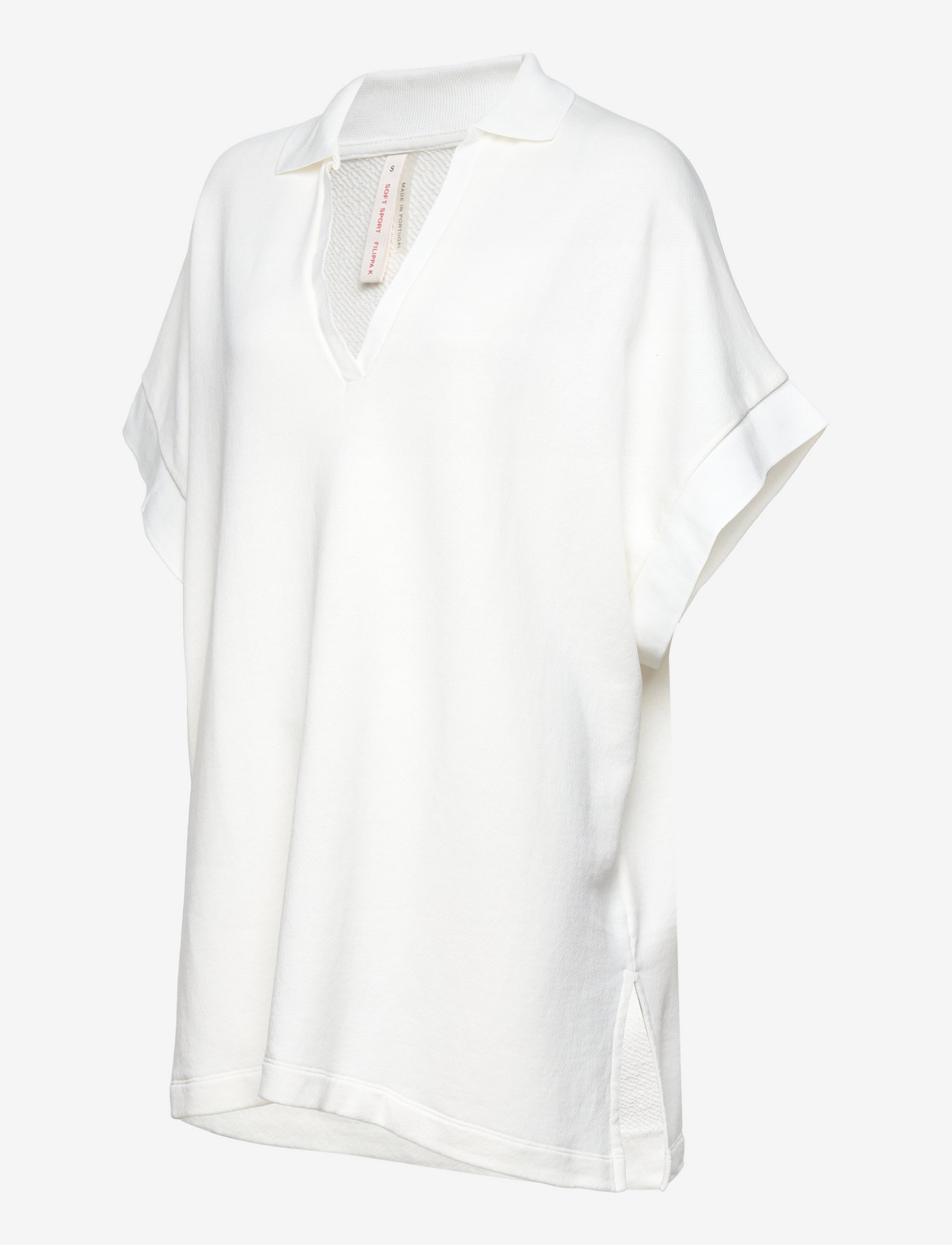 Filippa K - Felpa Poncho - white chal - 2