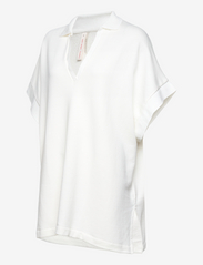 Filippa K - Felpa Poncho - short-sleeved blouses - white chal - 2