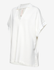 Filippa K - Felpa Poncho - lyhythihaiset puserot - white chal - 2