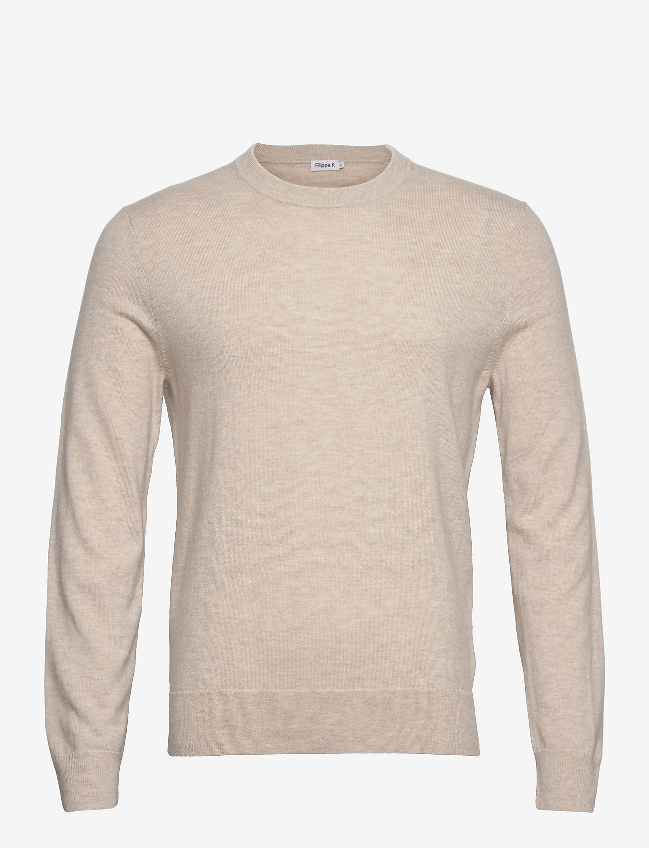 Filippa K - M. Cotton Merino Sweater - ivory mela - 0