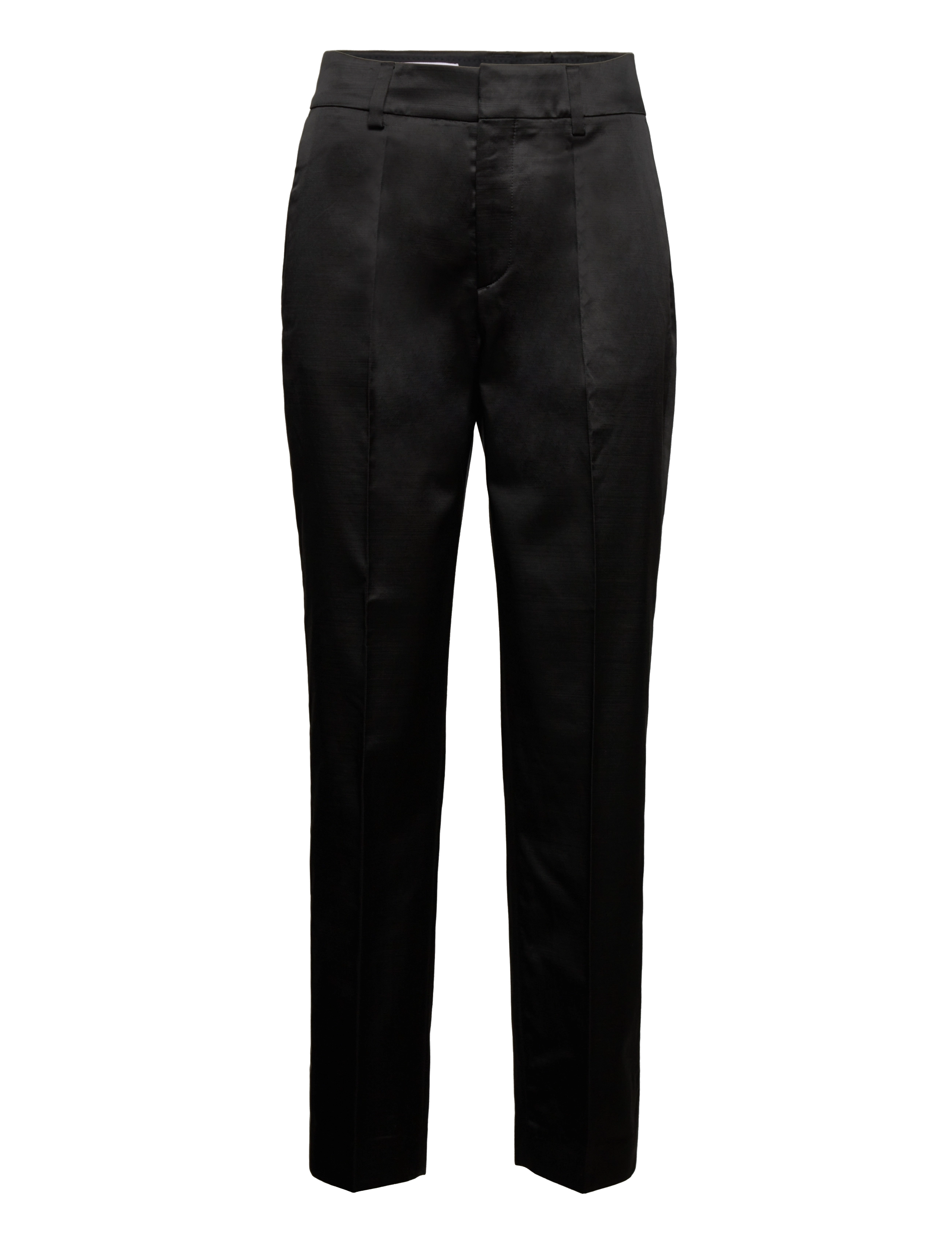 Filippa K Nica Shiny Trouser - Tøj - BLACK / black