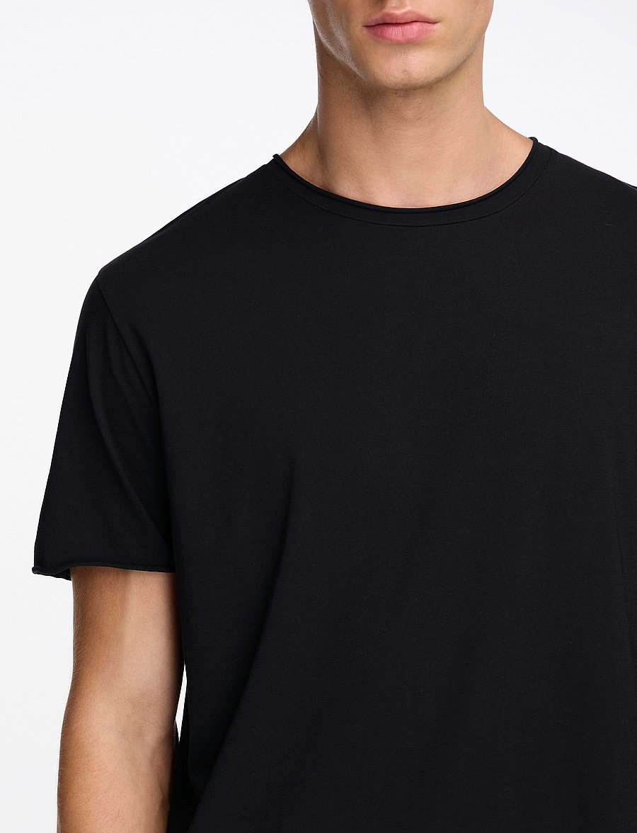 Filippa K - Roll Neck Tee - t-shirts - black - 5