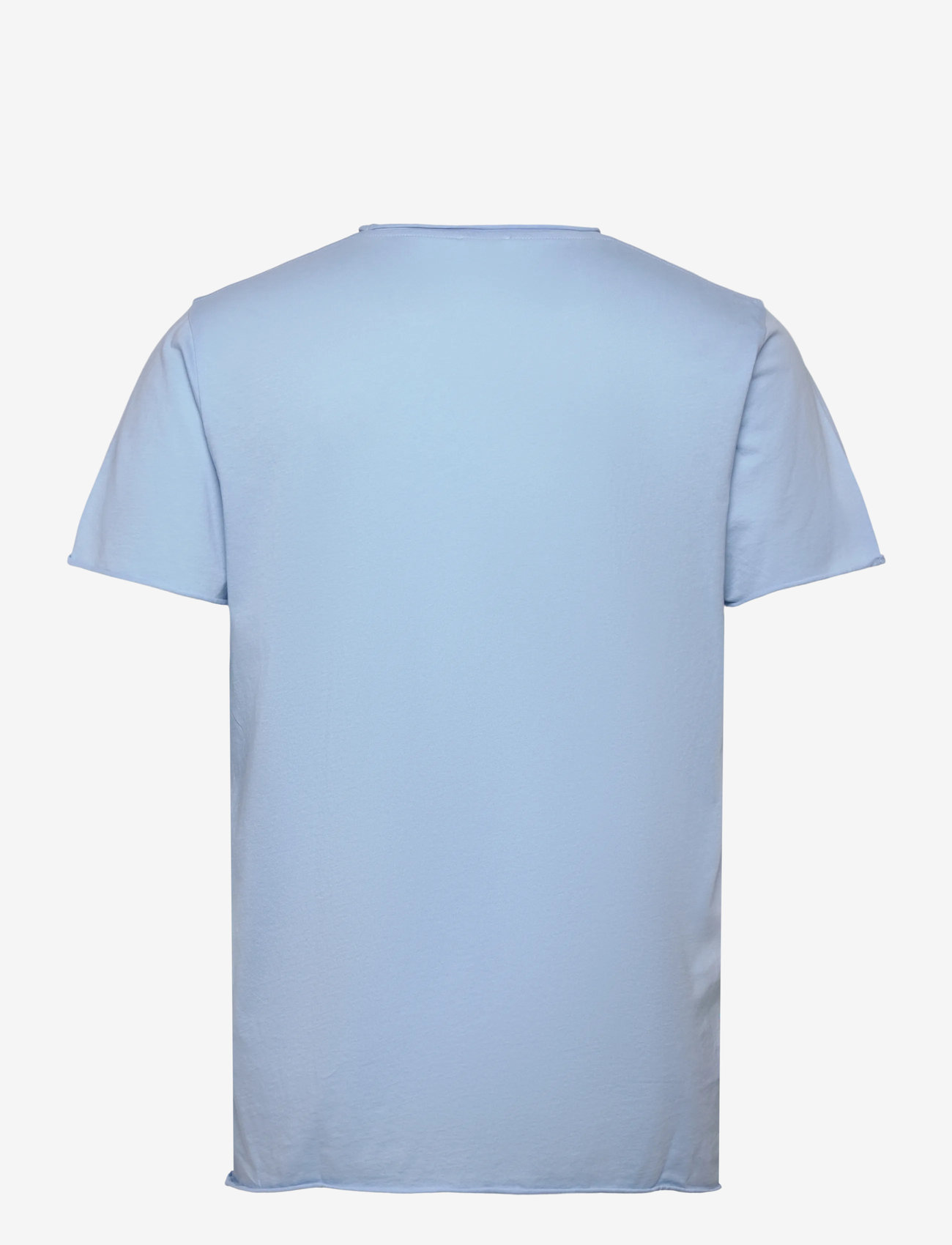 Filippa K - Roll Neck Tee - kortärmade t-shirts - frost blue - 1