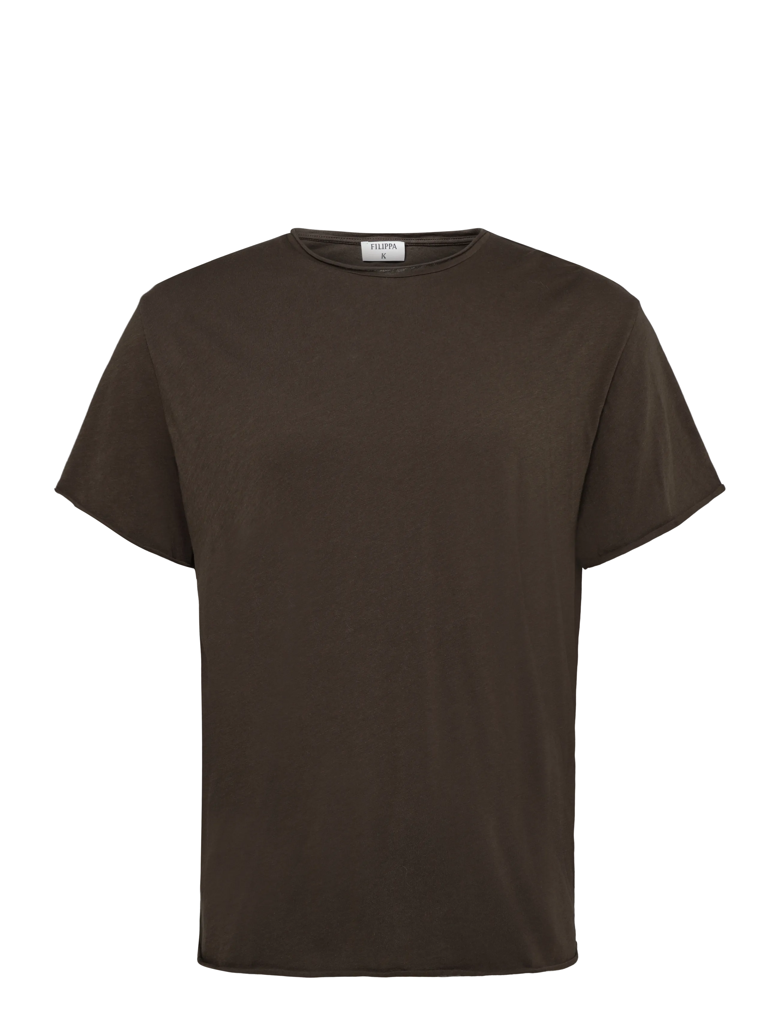 Filippa K - Roll Neck Tee - kurzärmelig - golden brown - 1