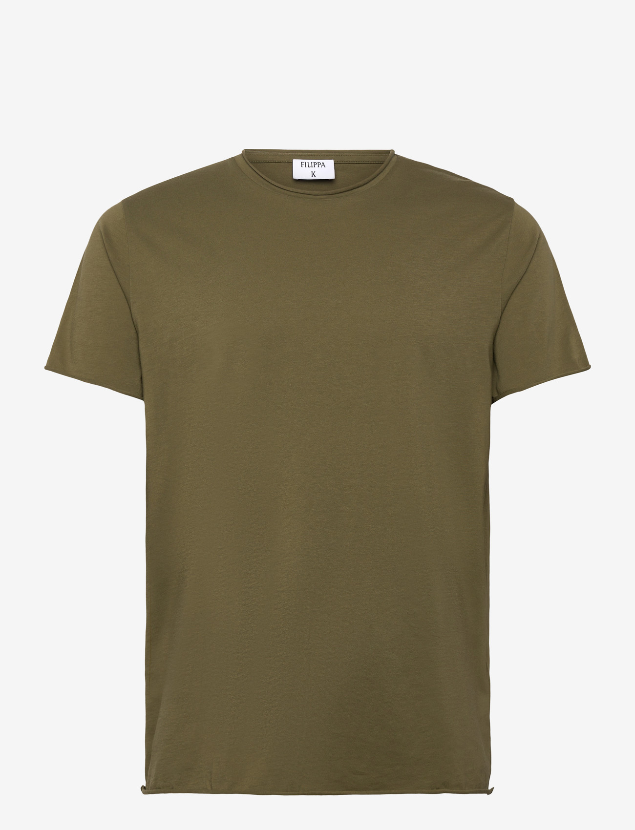 Filippa K - Roll Neck Tee - t-shirts - laurel green - 1