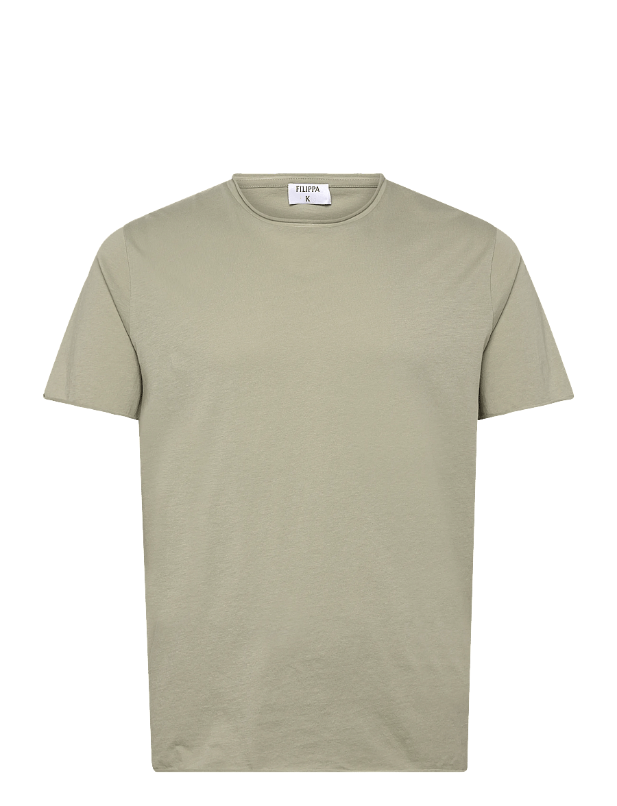Filippa K - Roll Neck Tee - t-shirts - light green - 1