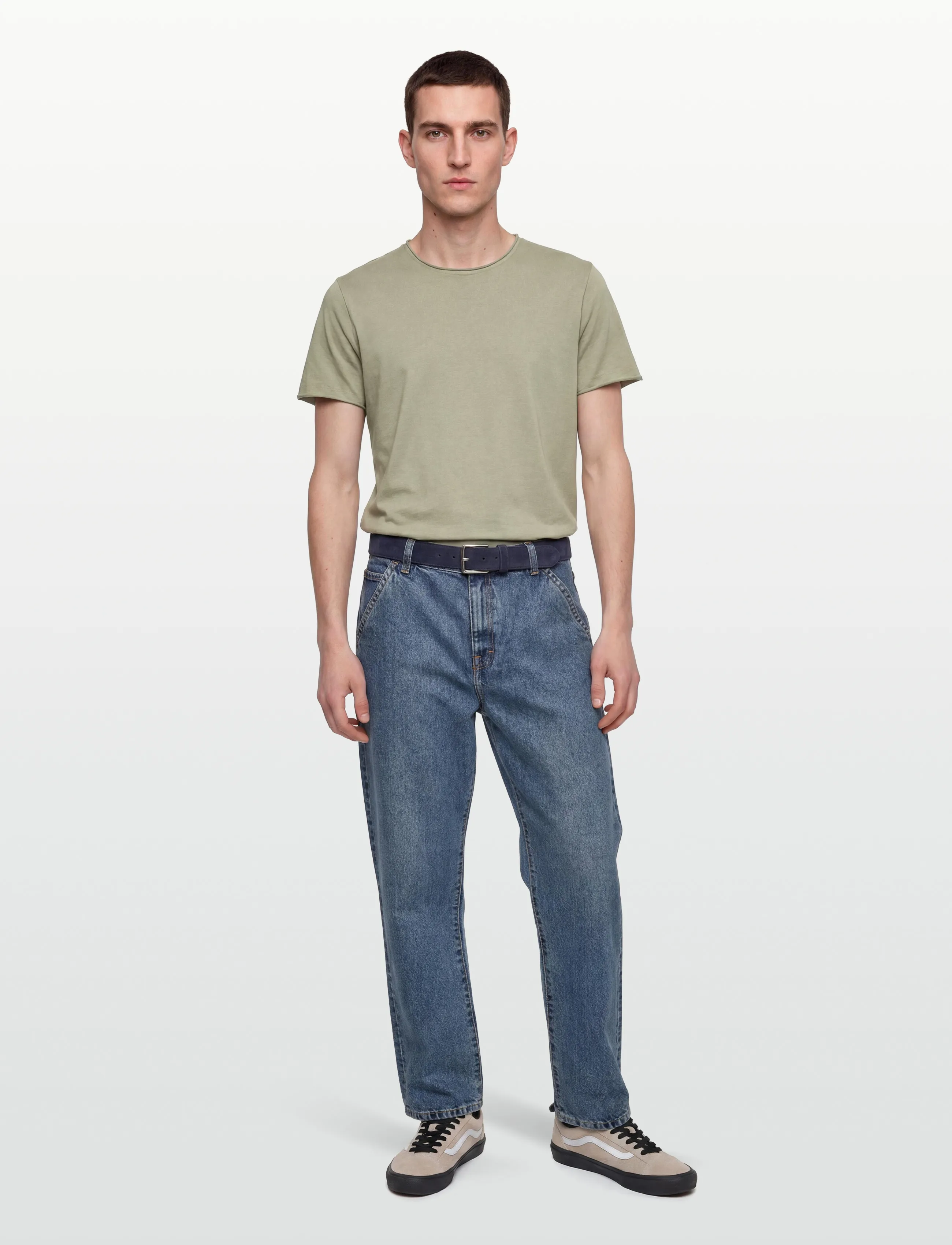 Filippa K Roll Neck Tee - Klær - LIGHT GREEN / green