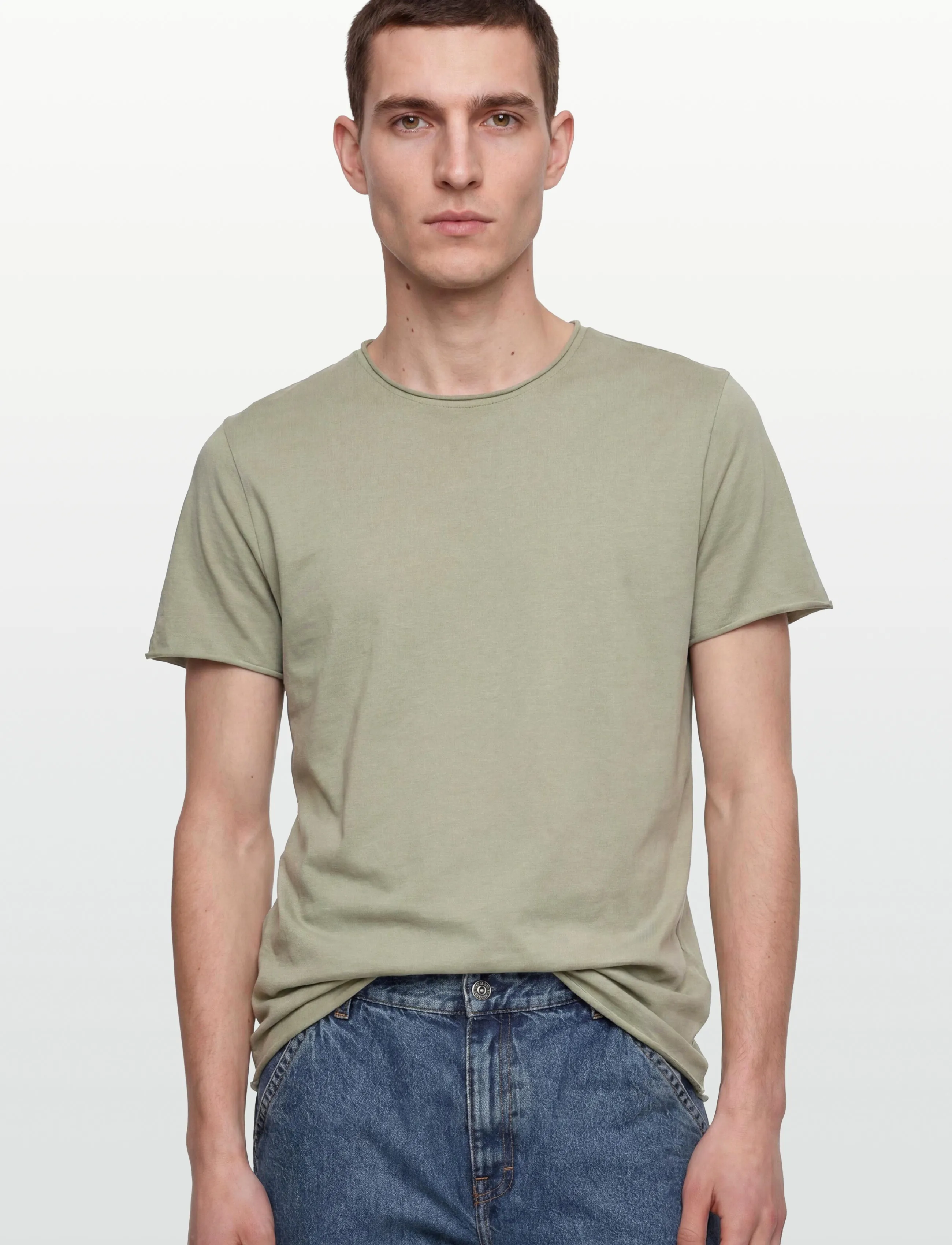 Filippa K - Roll Neck Tee - t-shirts - light green - 3