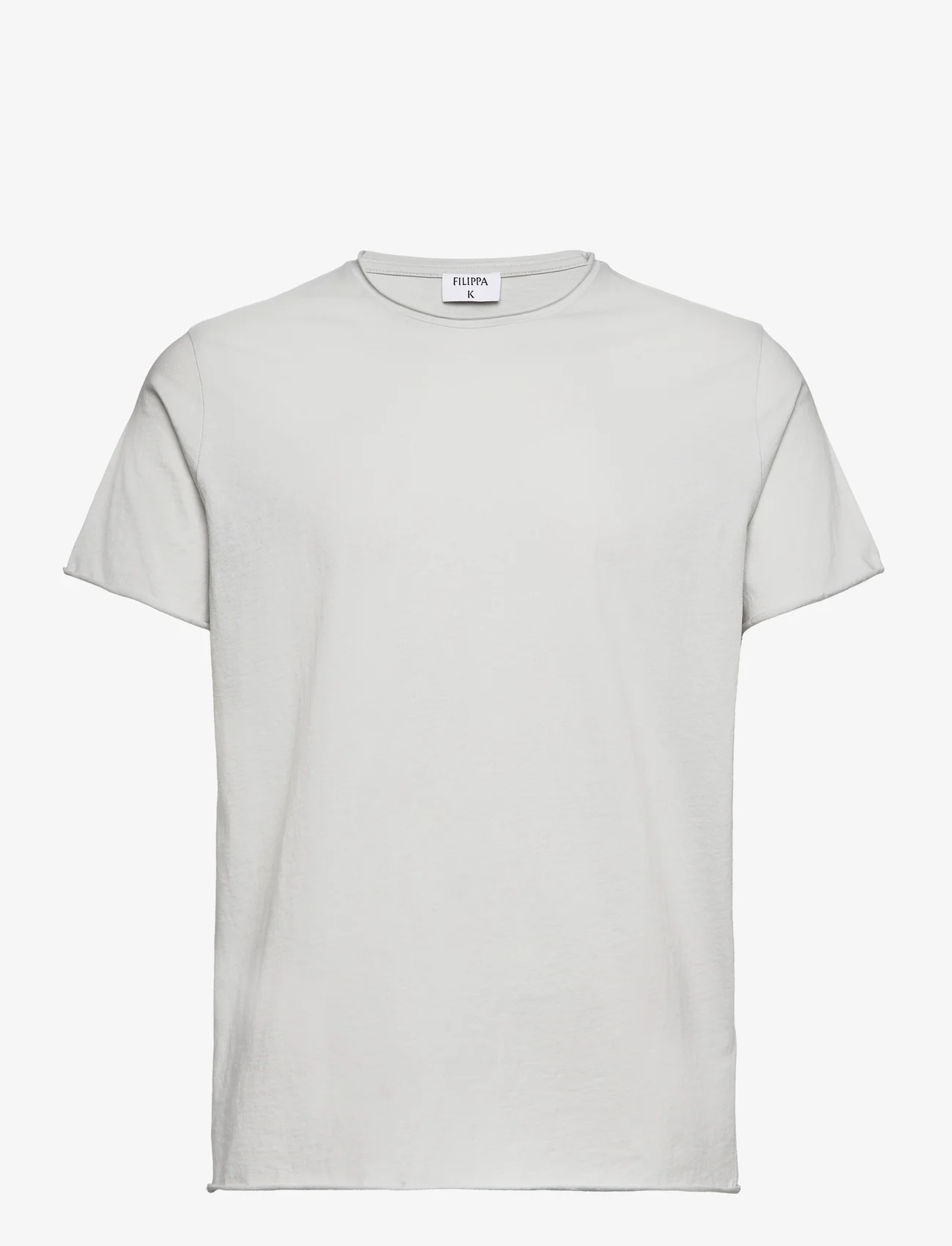 Filippa K - Roll Neck Tee - basic shirts - light grey - 0
