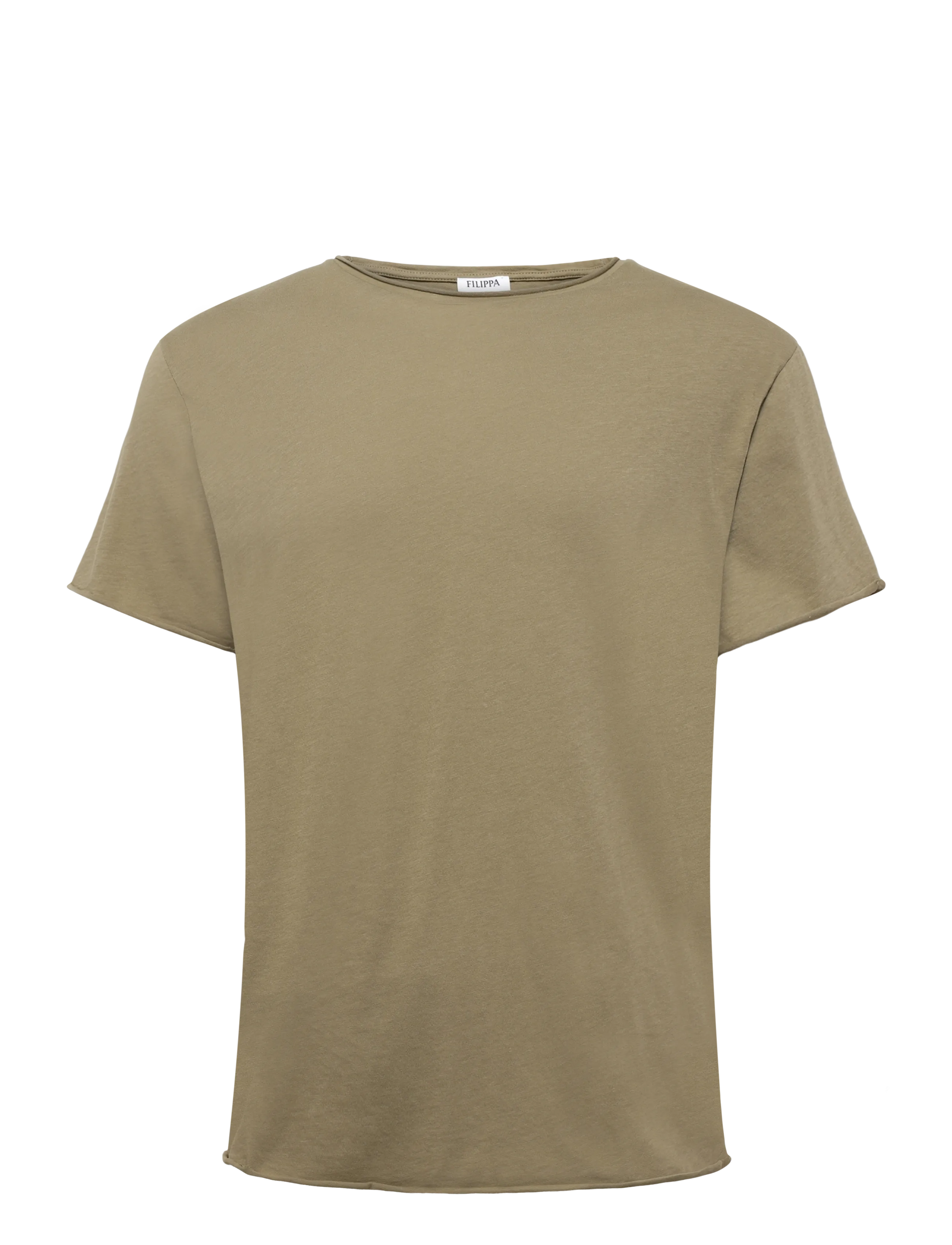 Filippa K Roll Neck Tee - Vis alt - LIGHT OLIVE GREEN / khaki/green