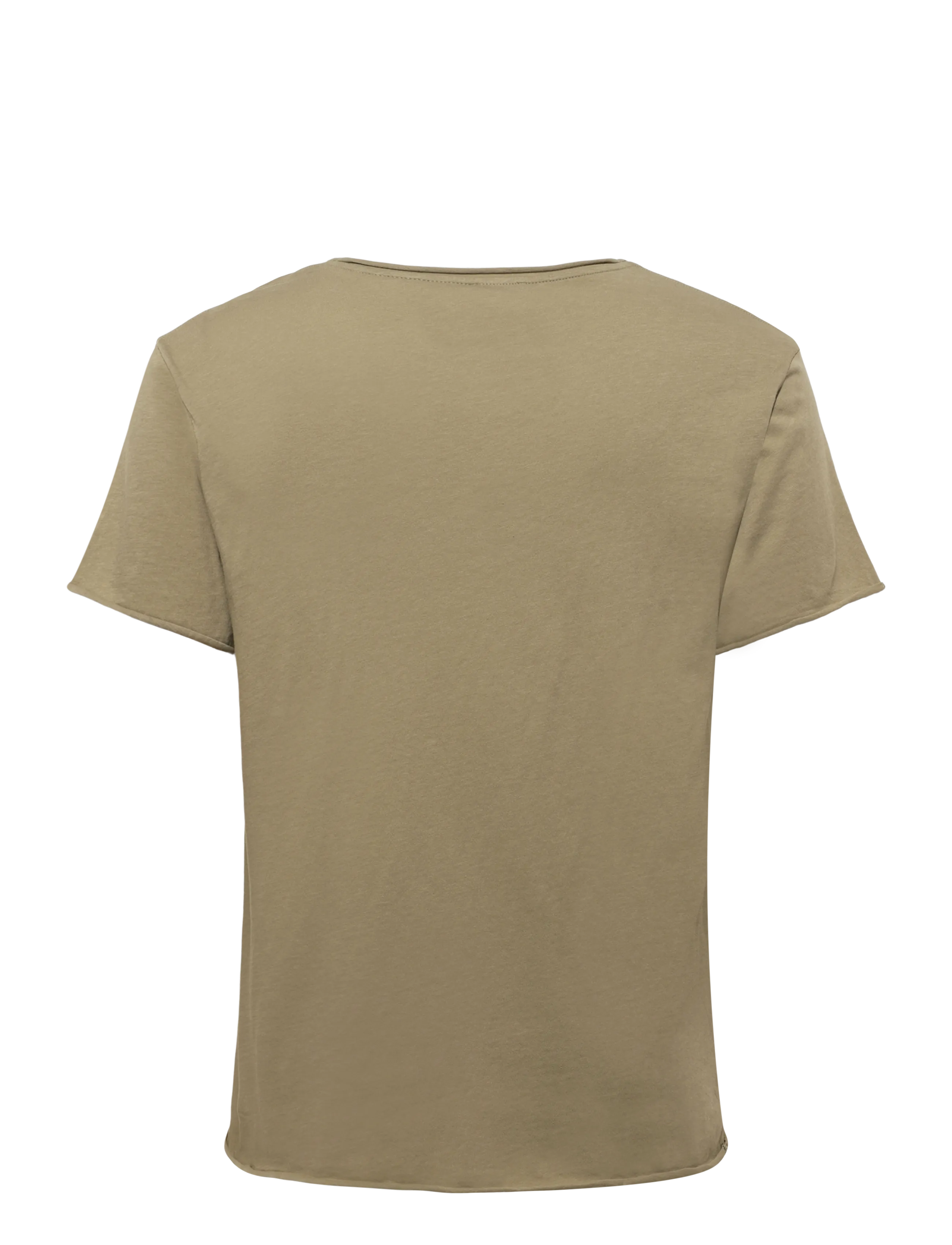 Filippa K - Roll Neck Tee - kortærmede t-shirts - light olive green - 1