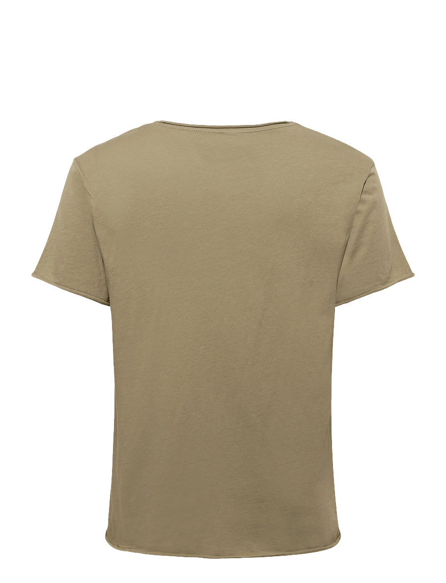 Filippa K - Roll Neck Tee - t-shirts - light olive green - 1