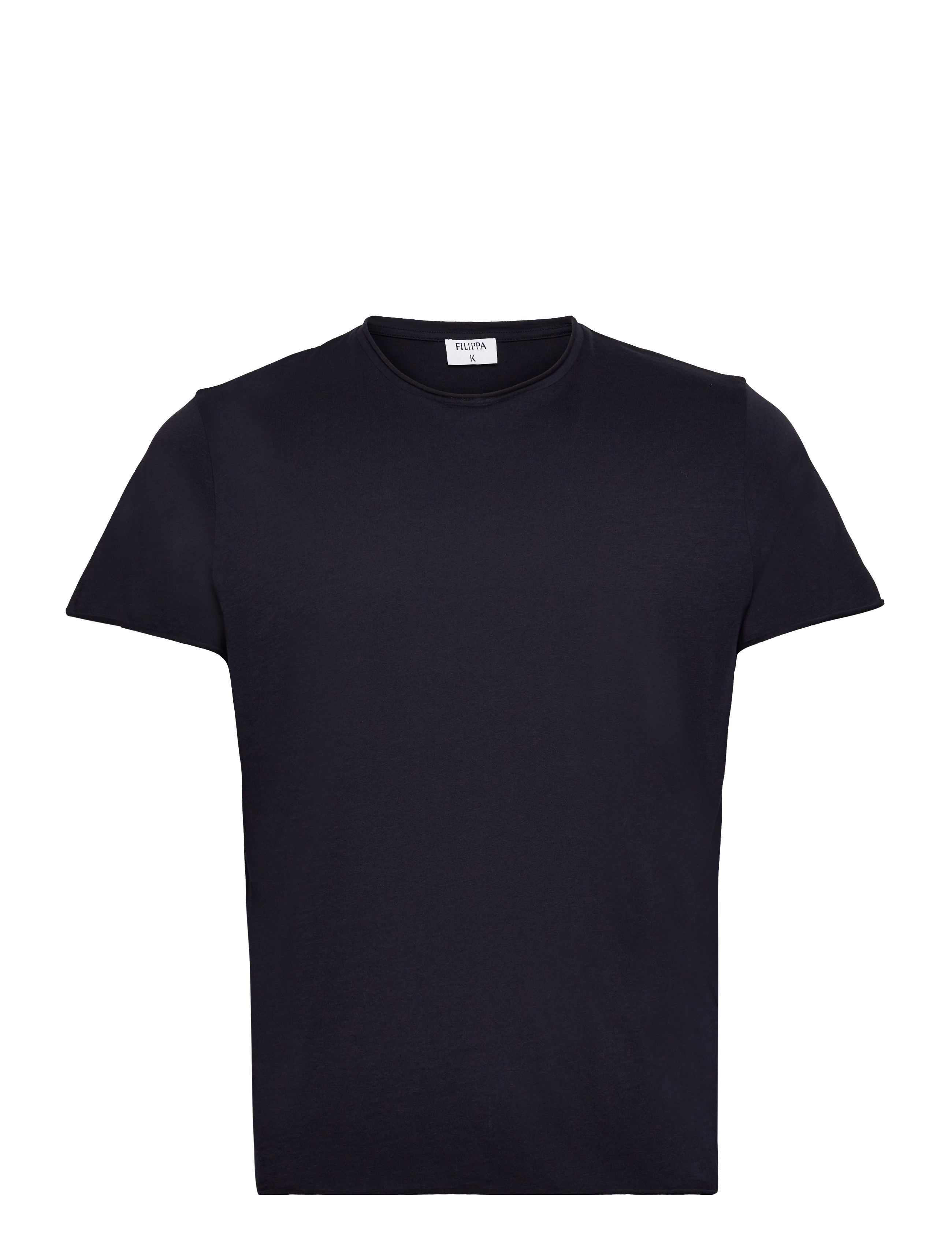 Filippa K Roll Neck Tee - T-Shirts - NAVY / navy