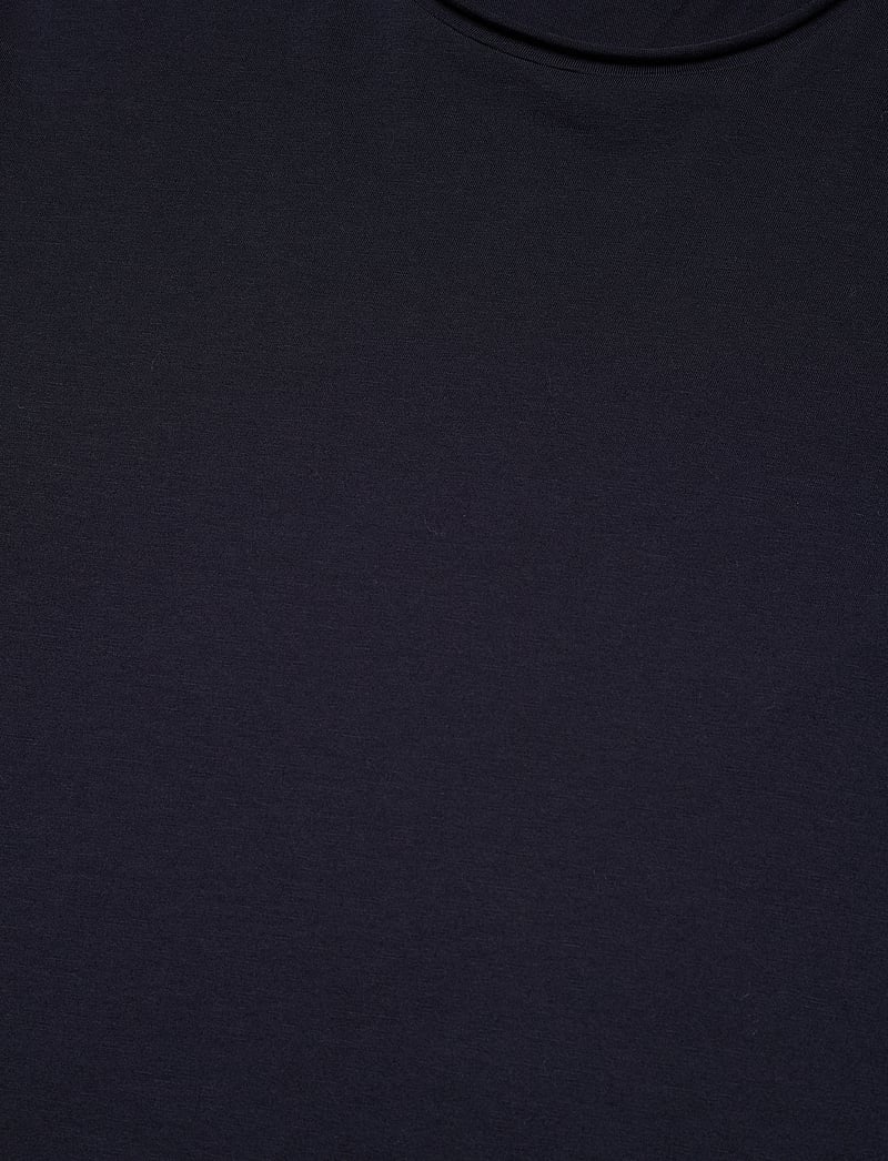 Filippa K - Roll Neck Tee - kortärmade t-shirts - navy - 2