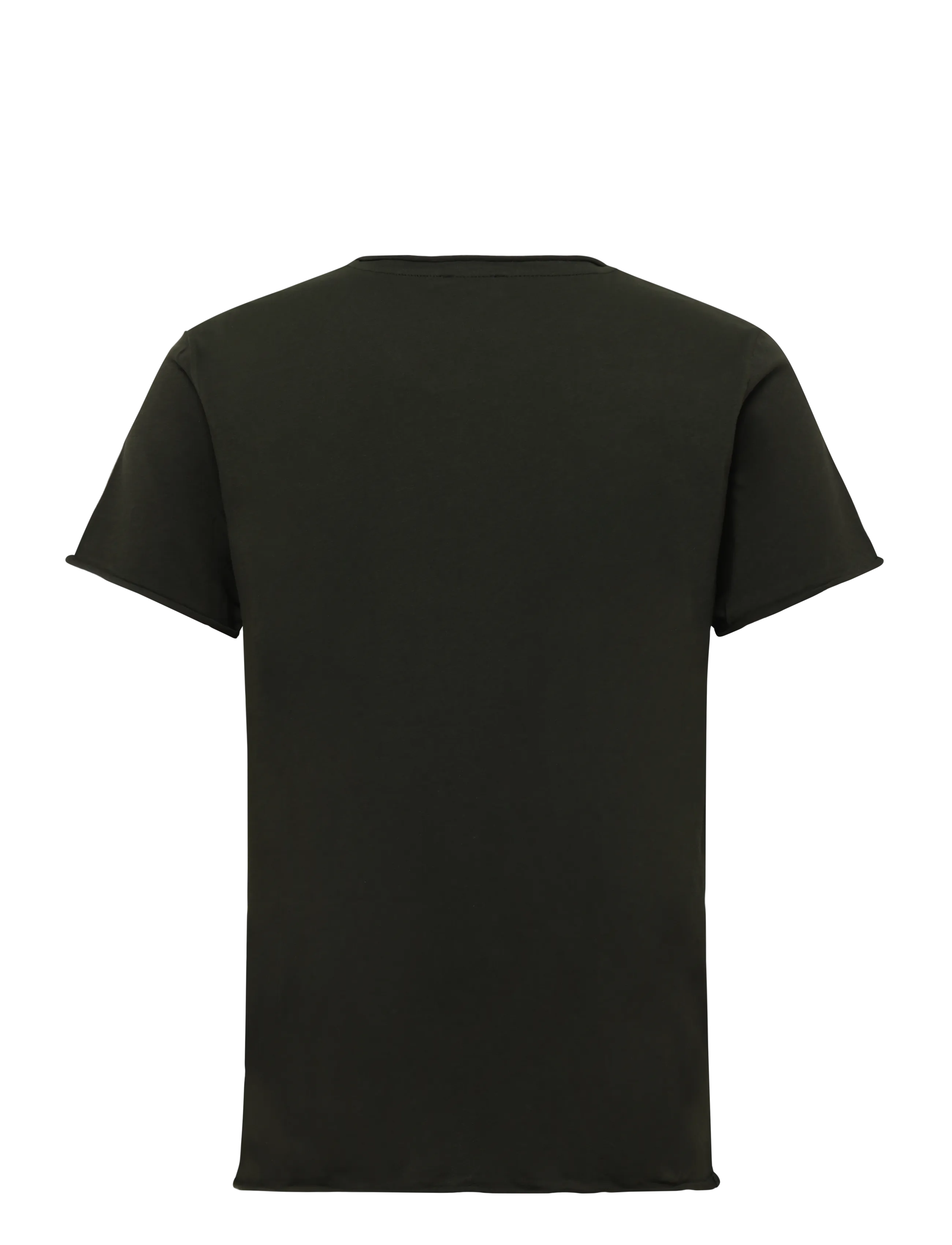 Filippa K - Roll Neck Tee - kortärmade t-shirts - night green - 1