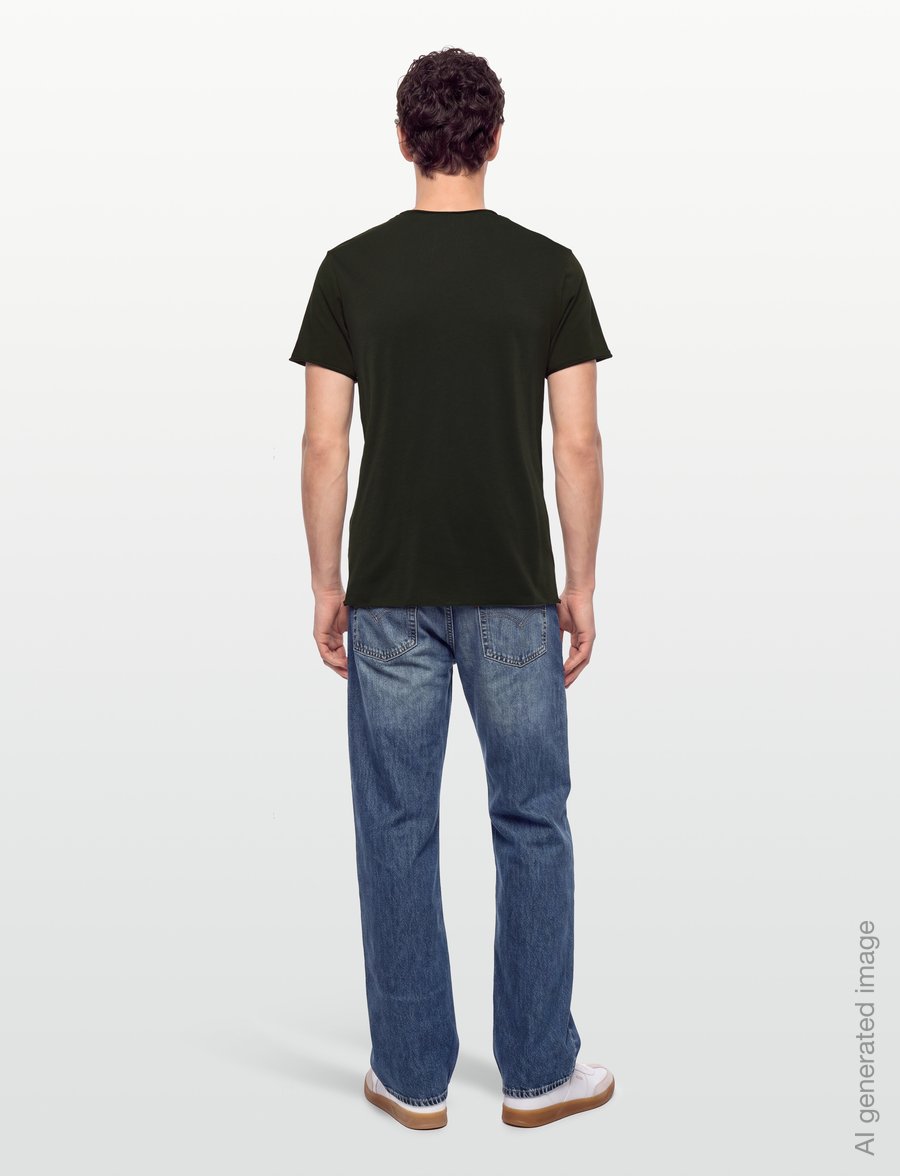 Filippa K - Roll Neck Tee - t-shirts - night green - 4