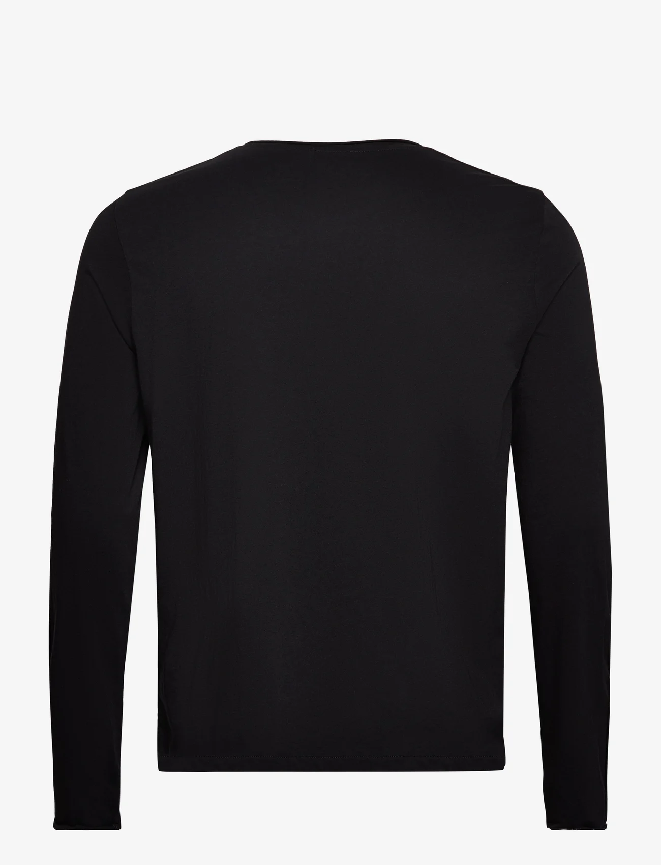 Filippa K - Roll Neck Longsleeve - langærmede t-shirts - black - 1
