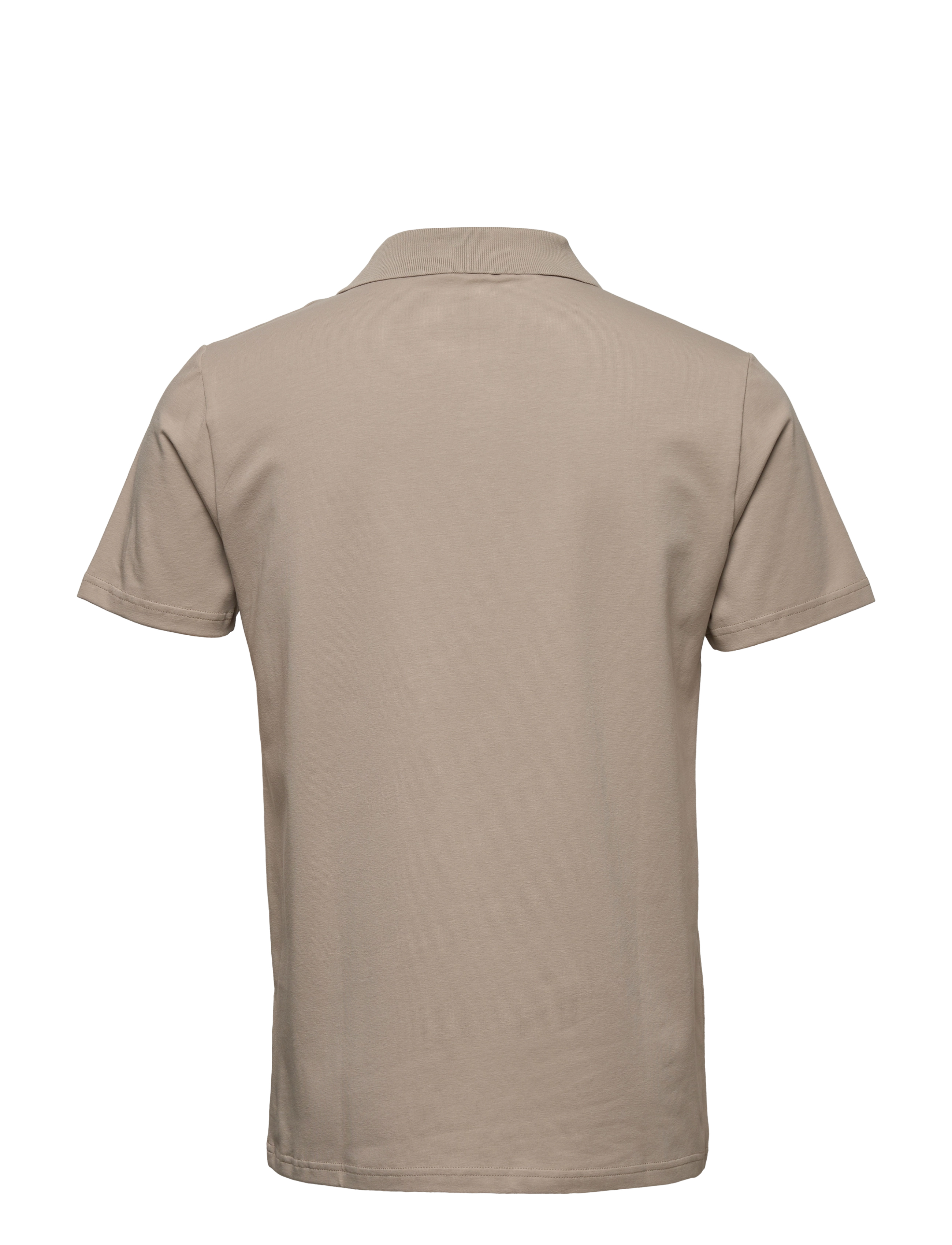 Filippa K - M. Lycra Polo T-Shirt - grey beige - 1