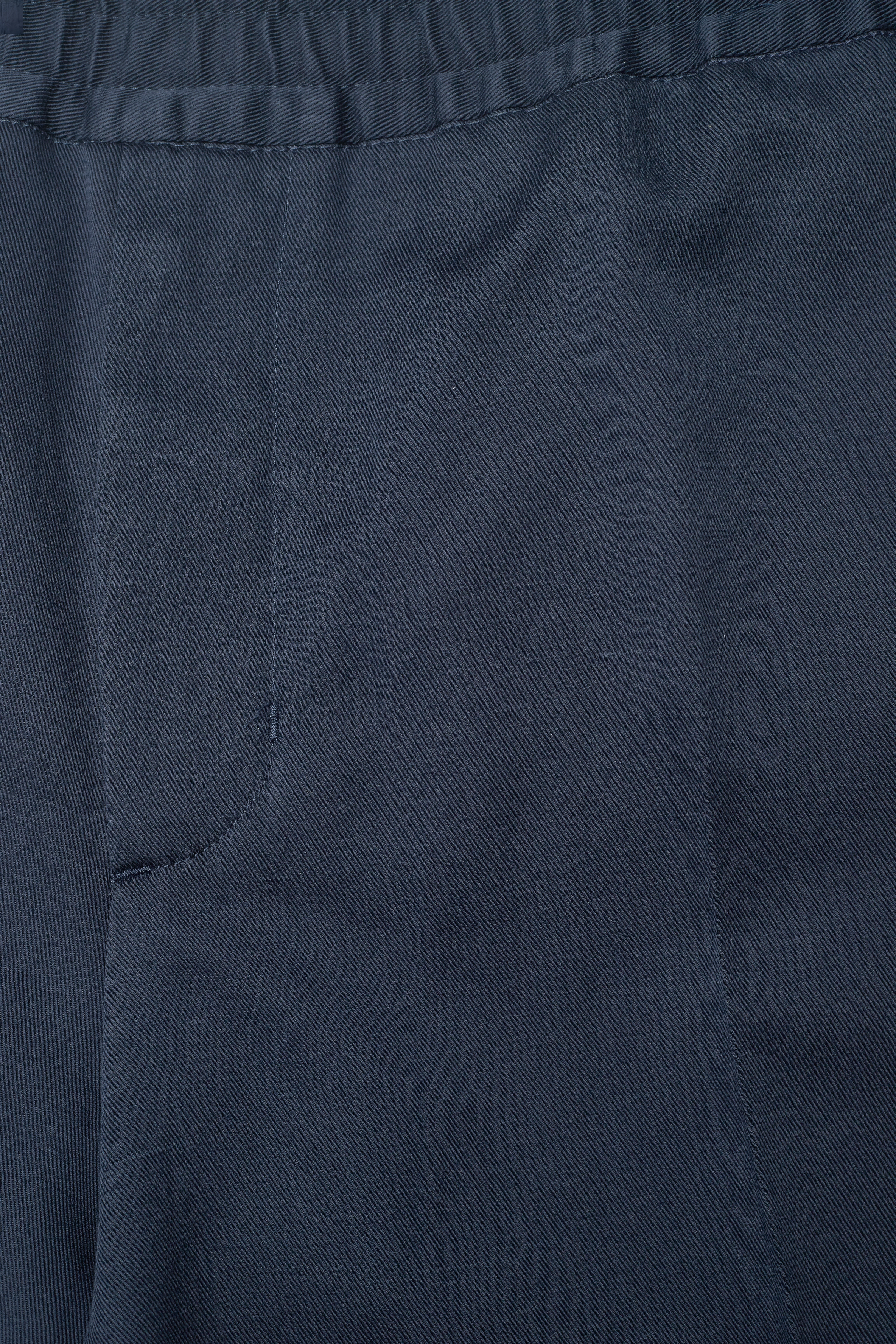 Filippa K - Terry Linen Trouser - navy - 3