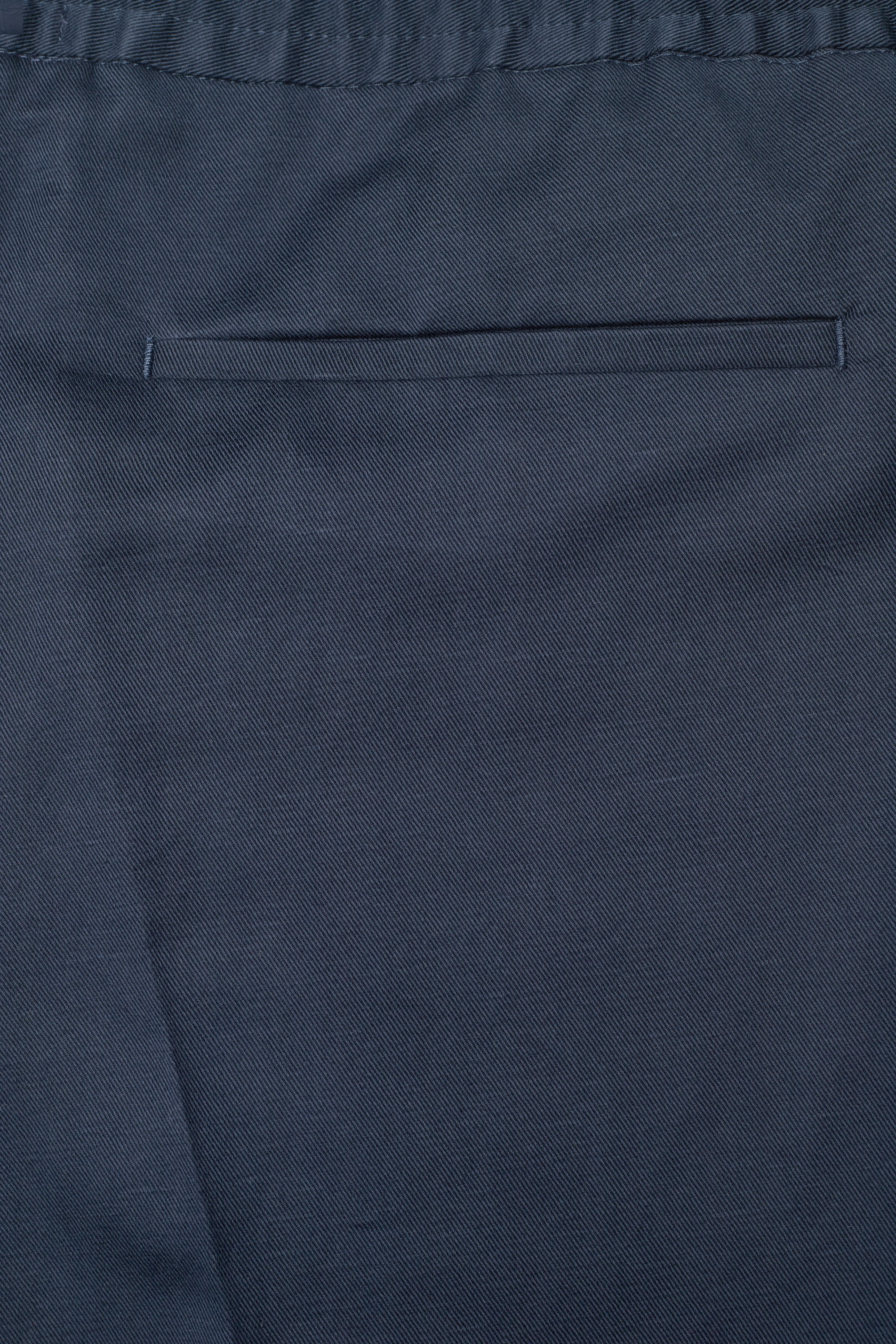 Filippa K - Terry Linen Trouser - navy - 4