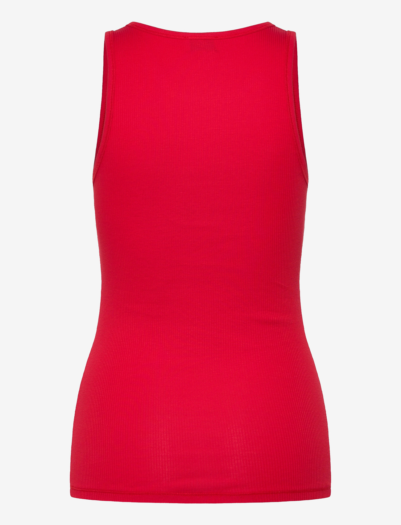 Filippa K - Fine Rib Tank - varrukateta alussärgid - bright red - 2