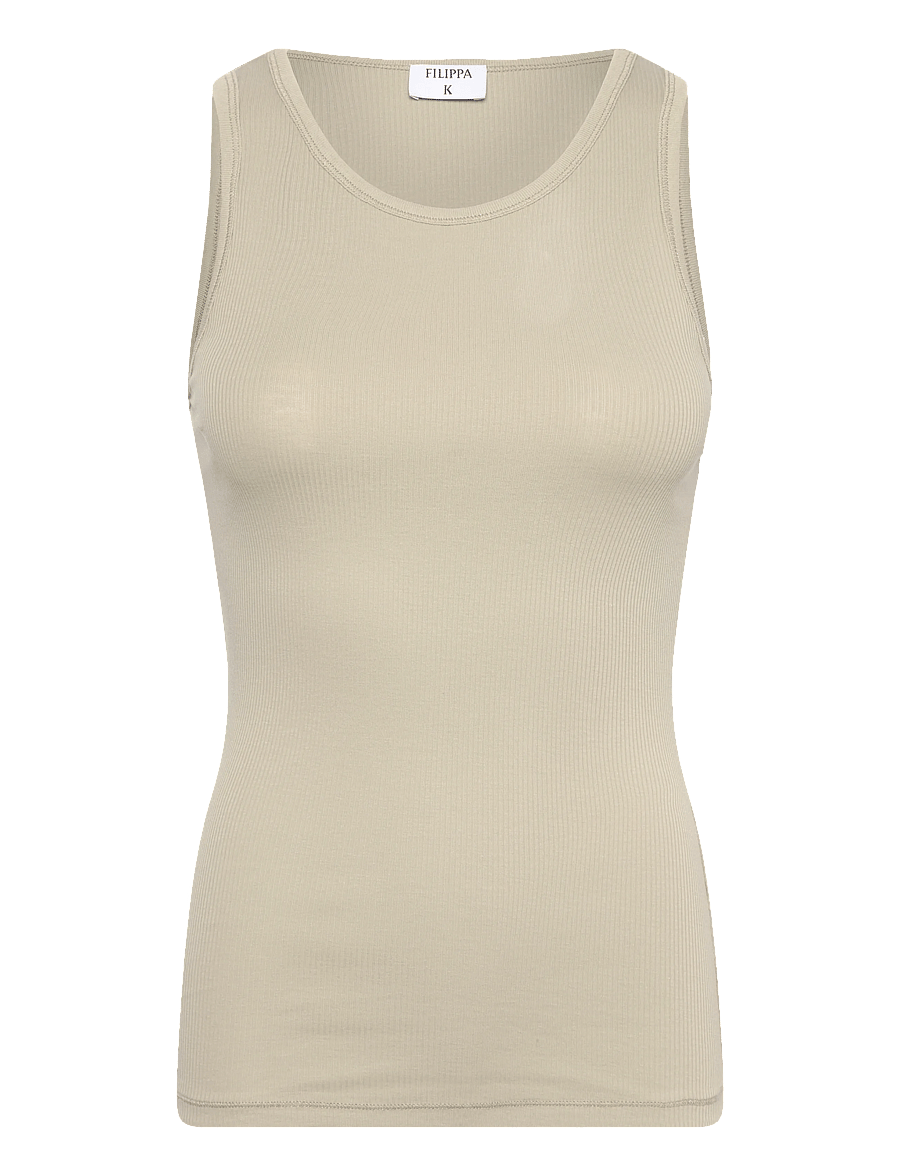 Filippa K - Fine Rib Tank - Ärmellose tops - light green - 1