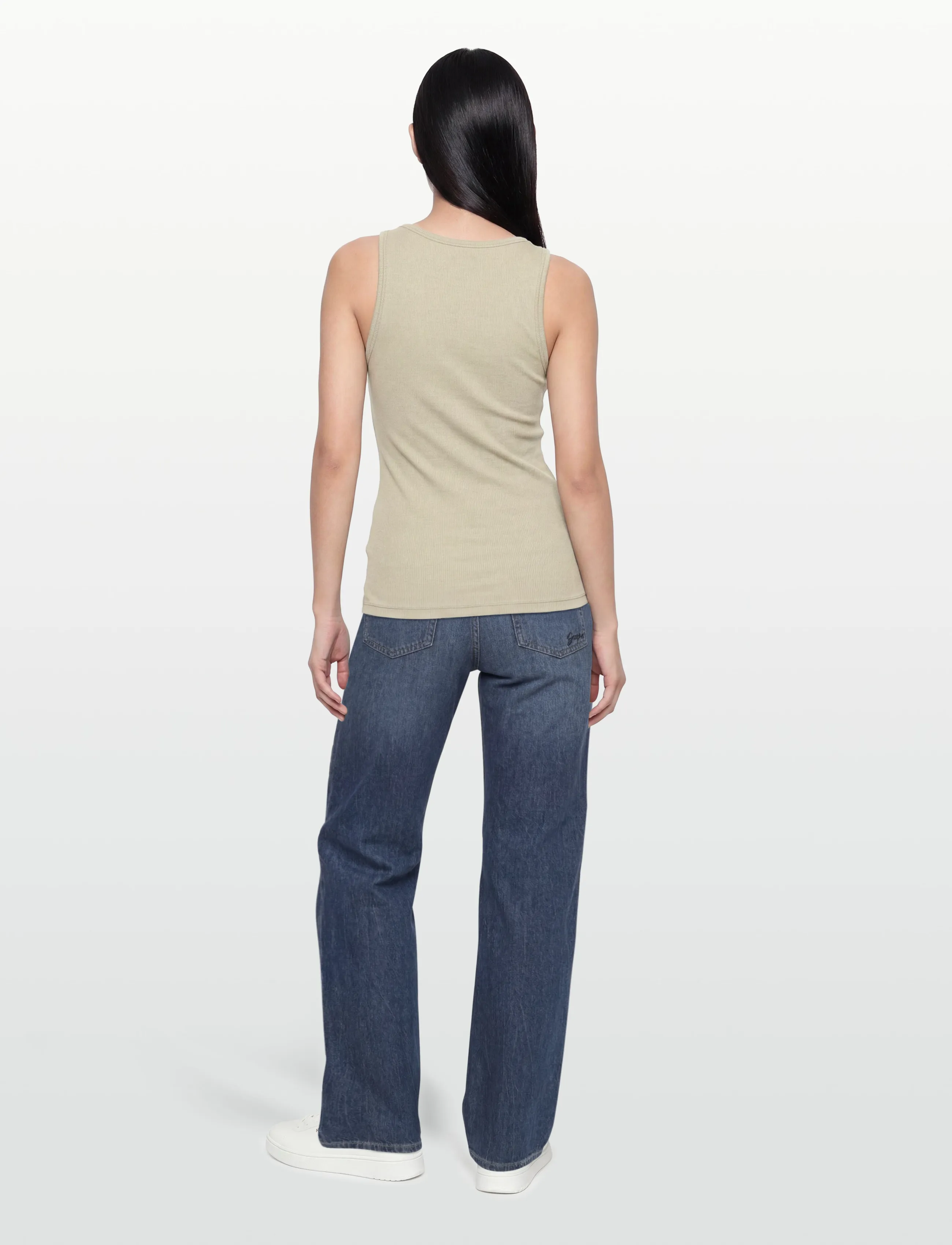 Filippa K - Fine Rib Tank - Ärmellose tops - light green - 4